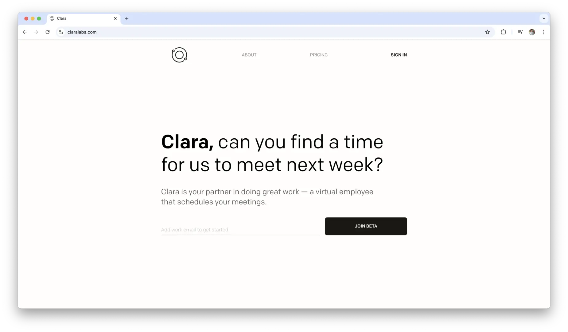 Clara logo