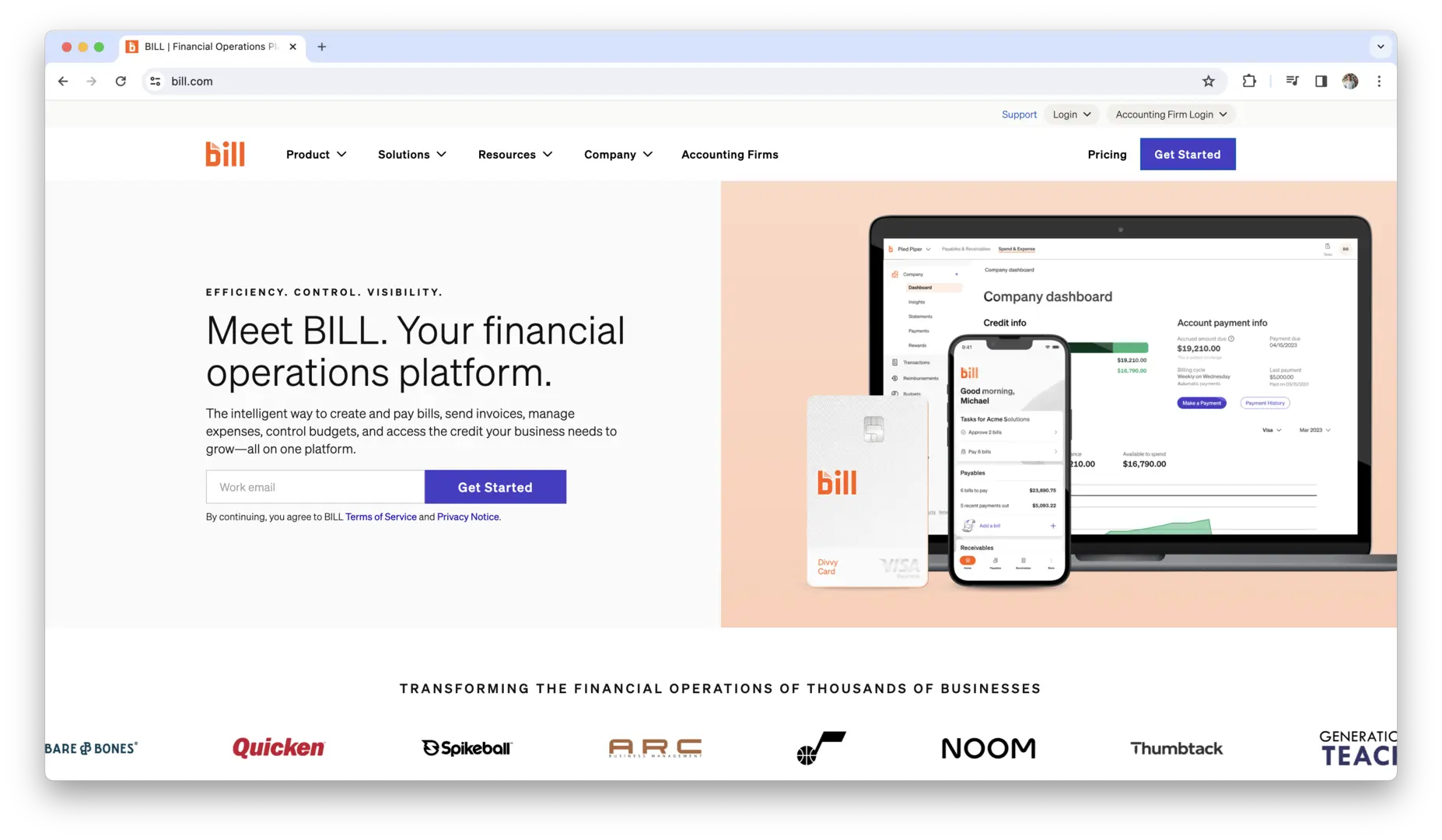 BILL logo