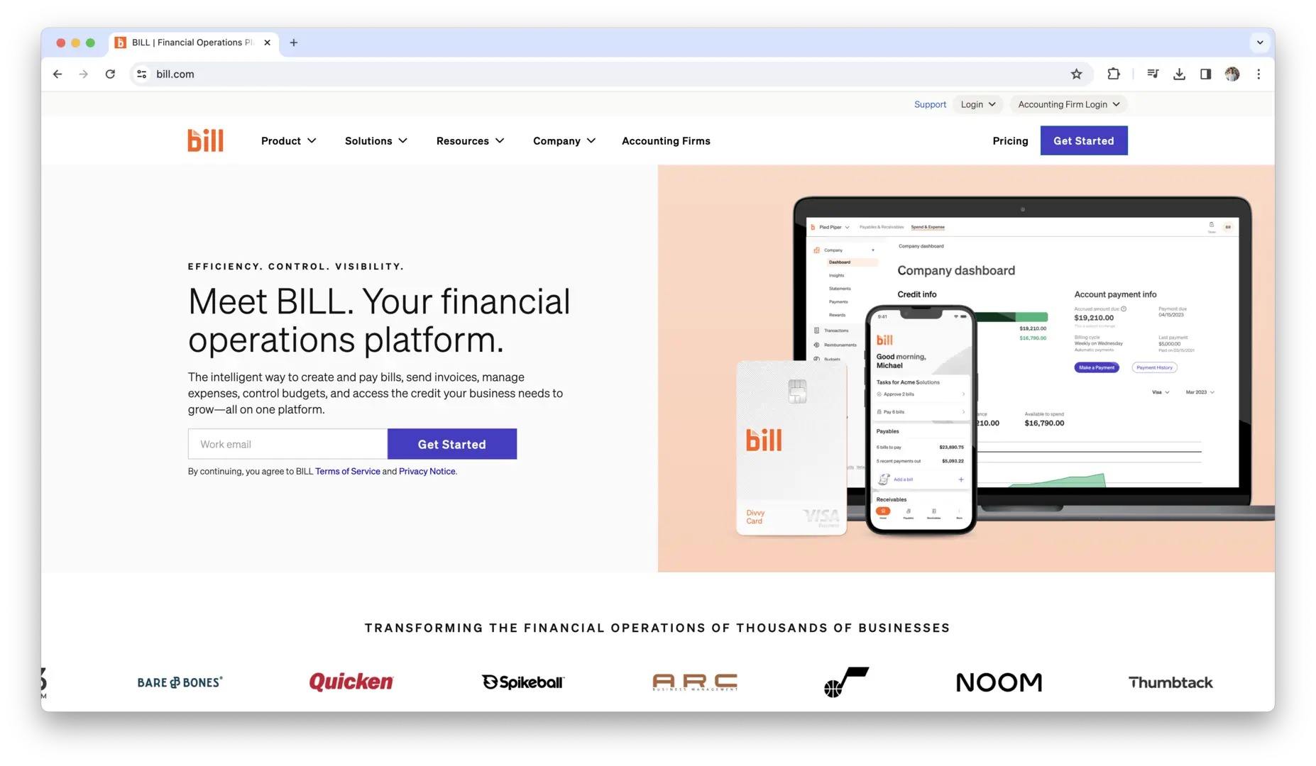 BILL logo