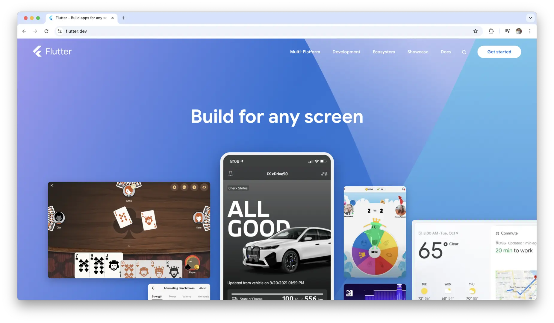 Flutter logo