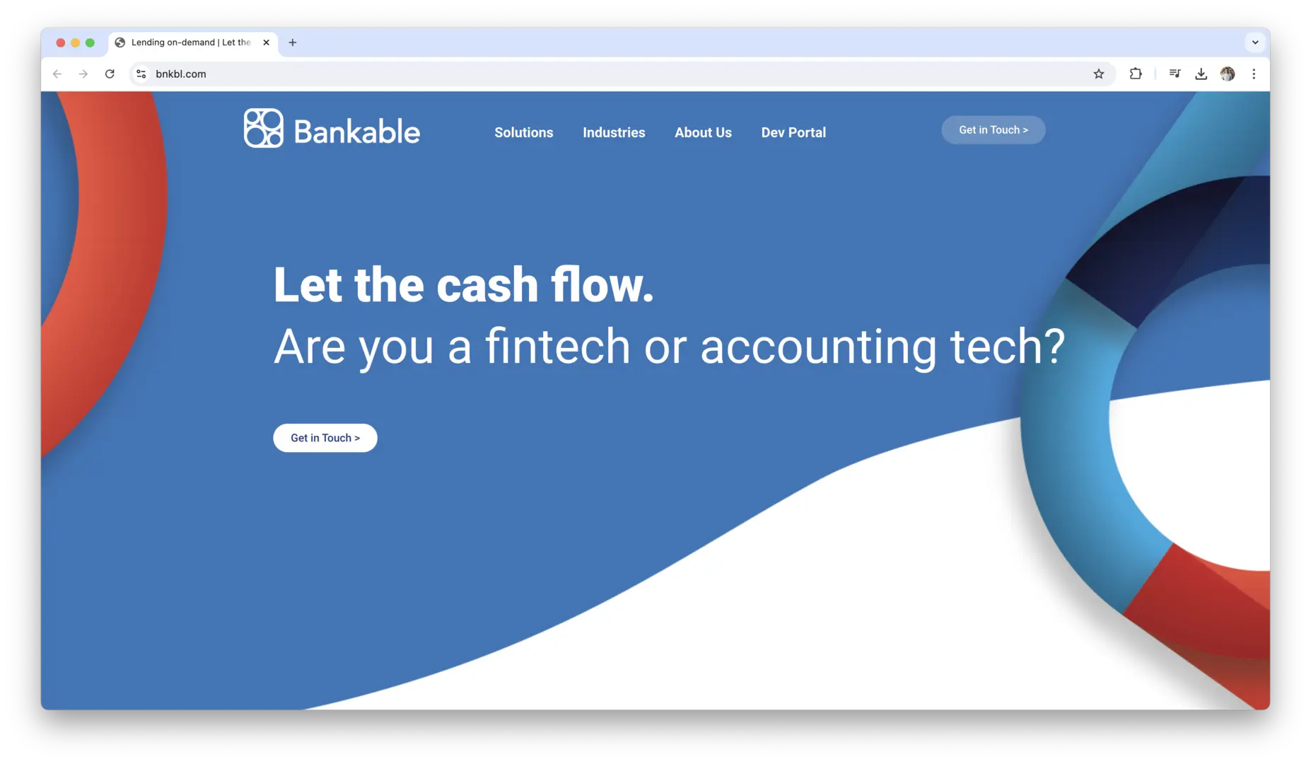 Bankable logo