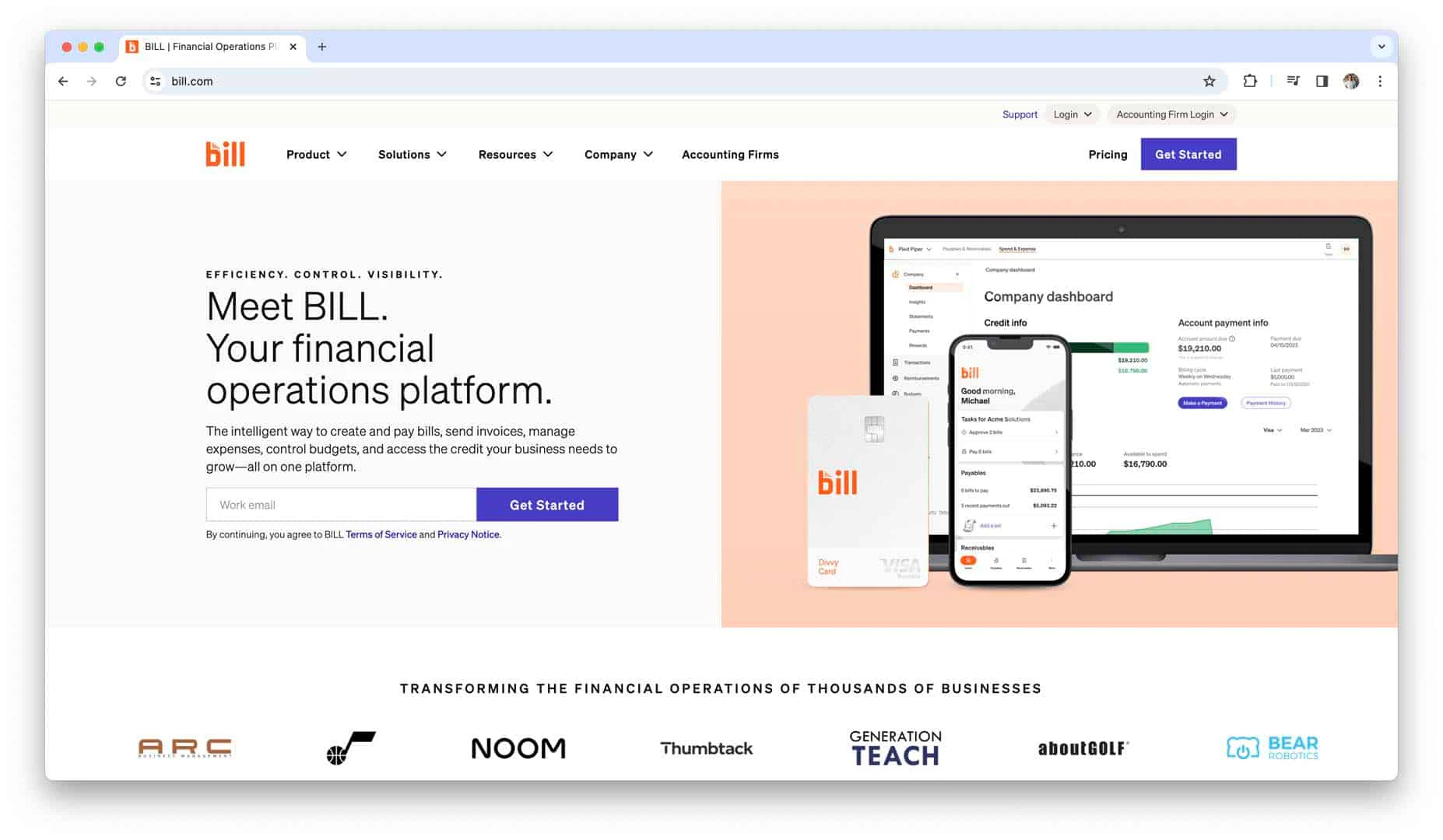 BILL logo