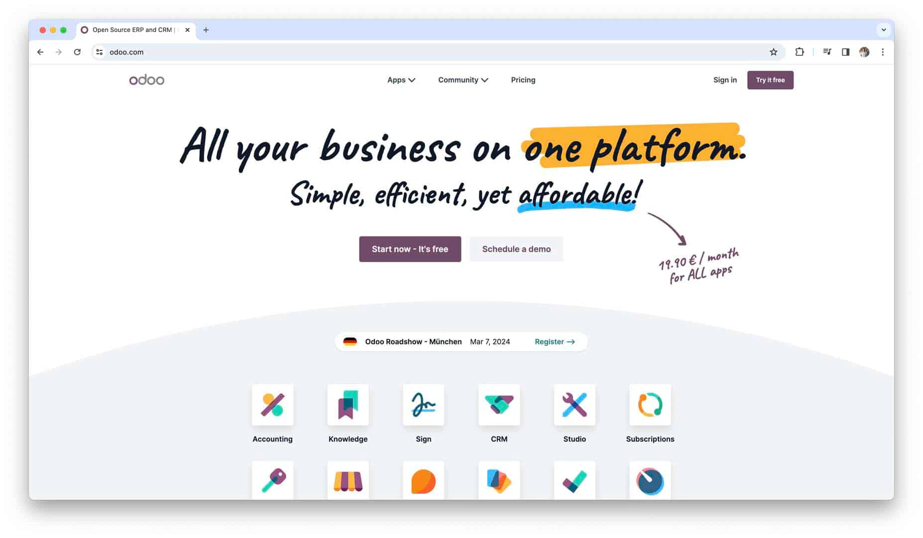 Odoo logo