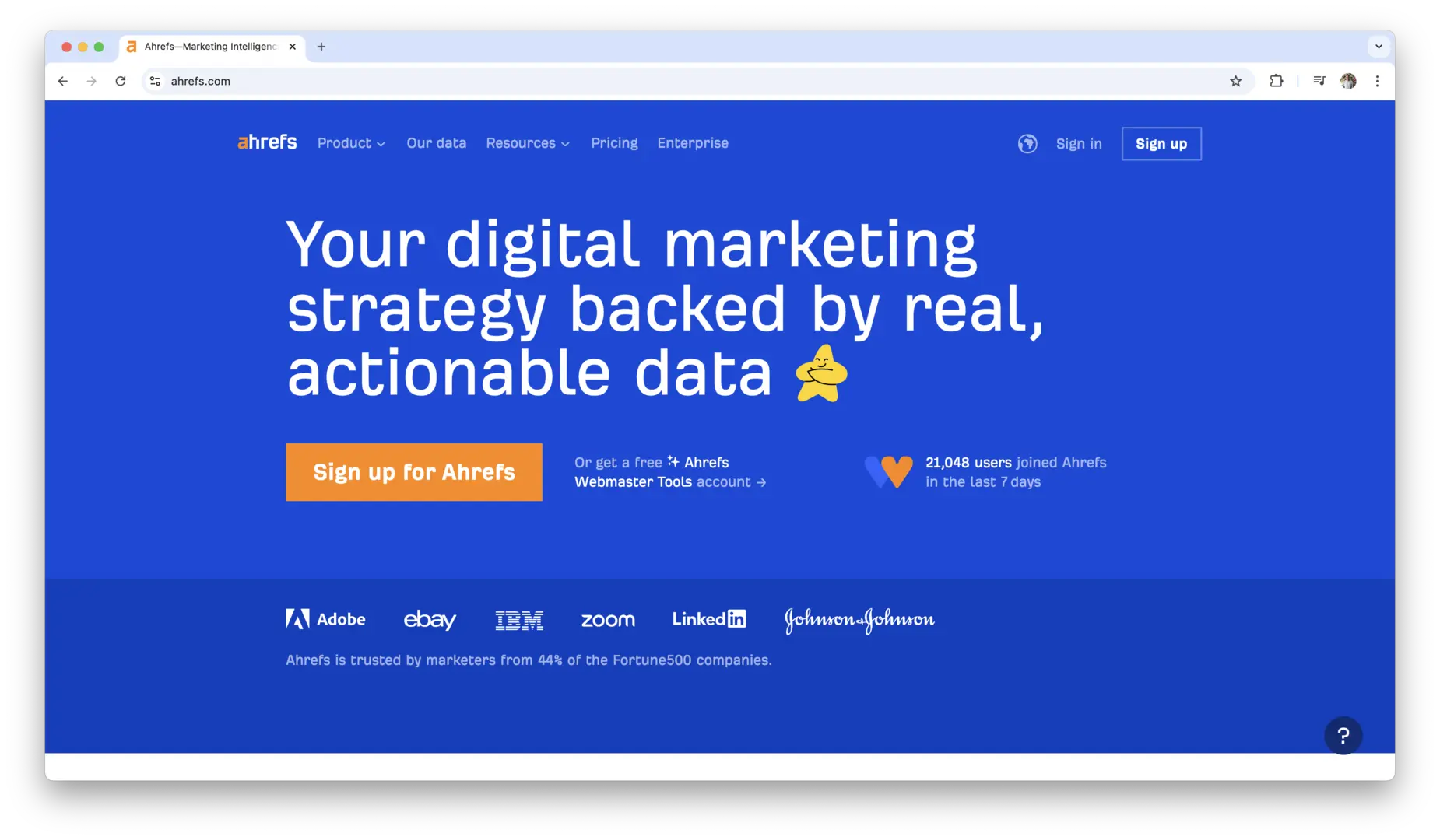 Ahrefs logo