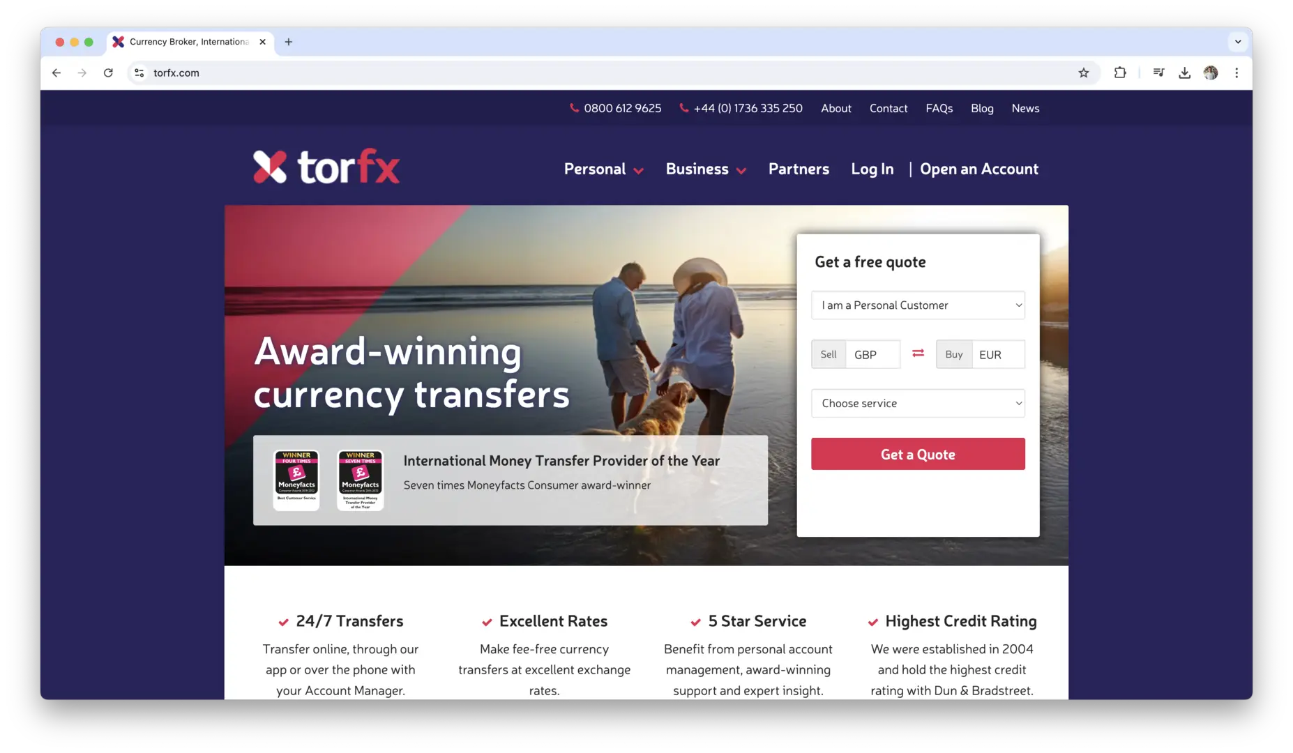 TorFX logo