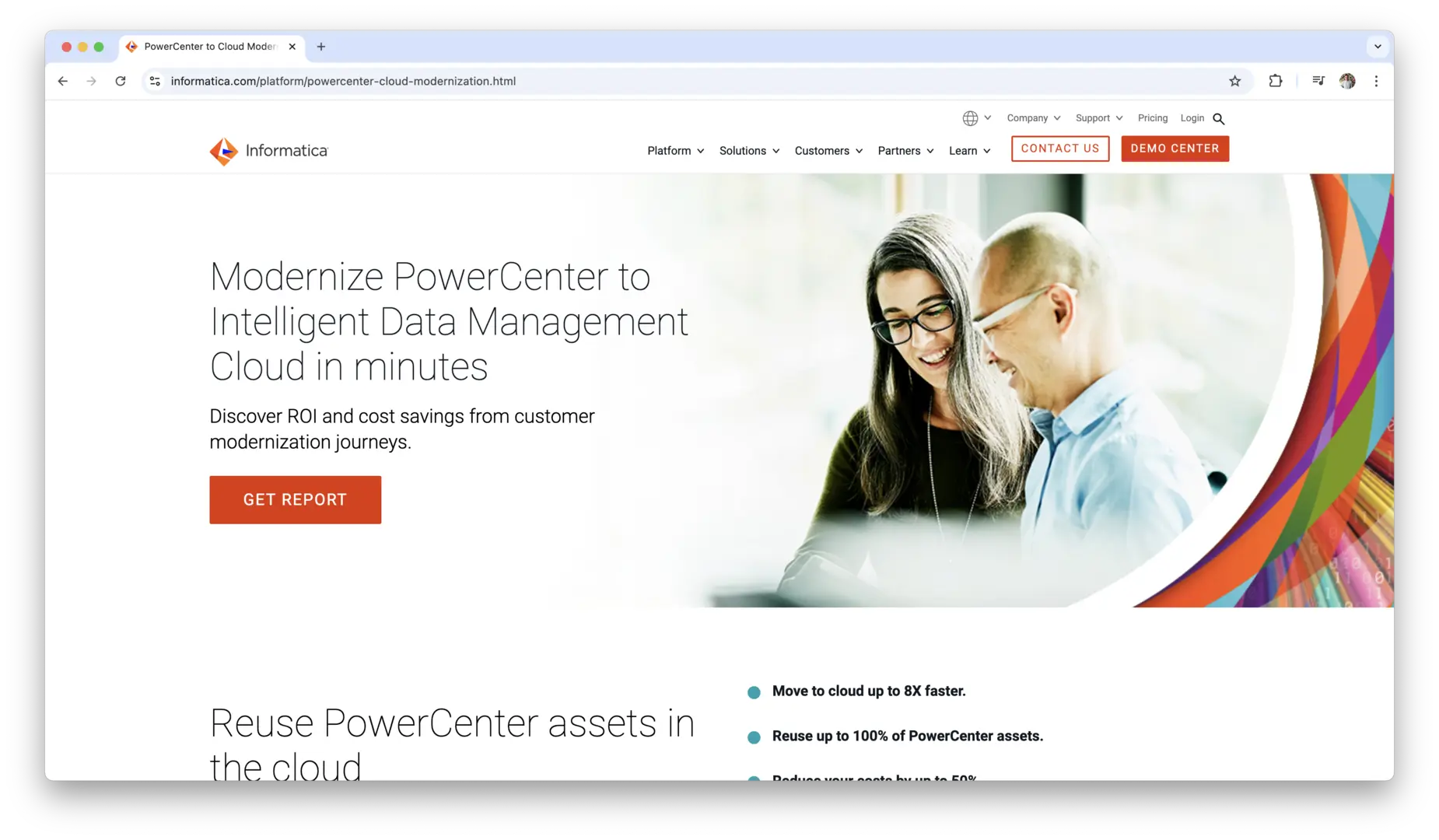 PowerCenter logo