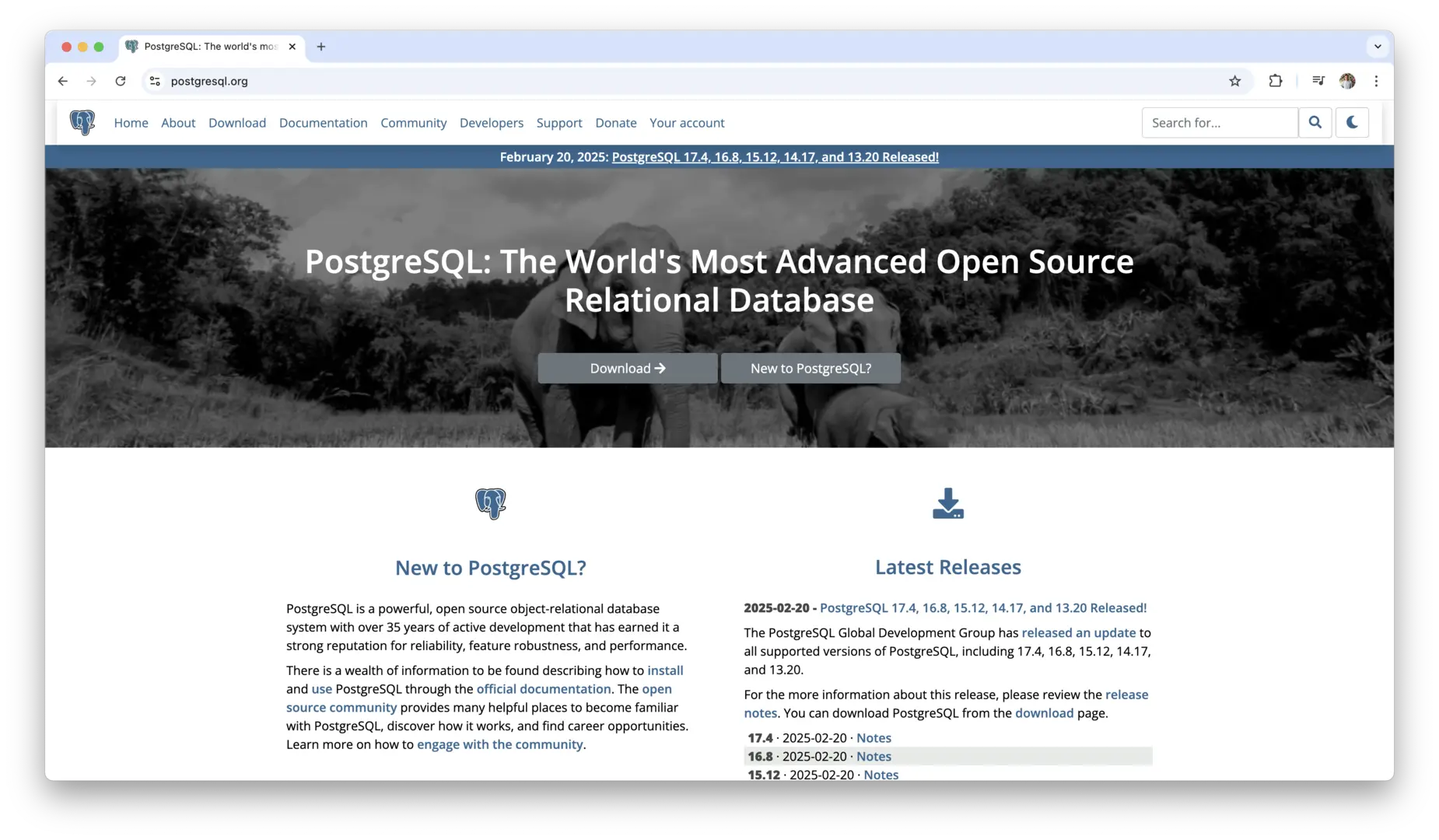 PostgreSQL logo