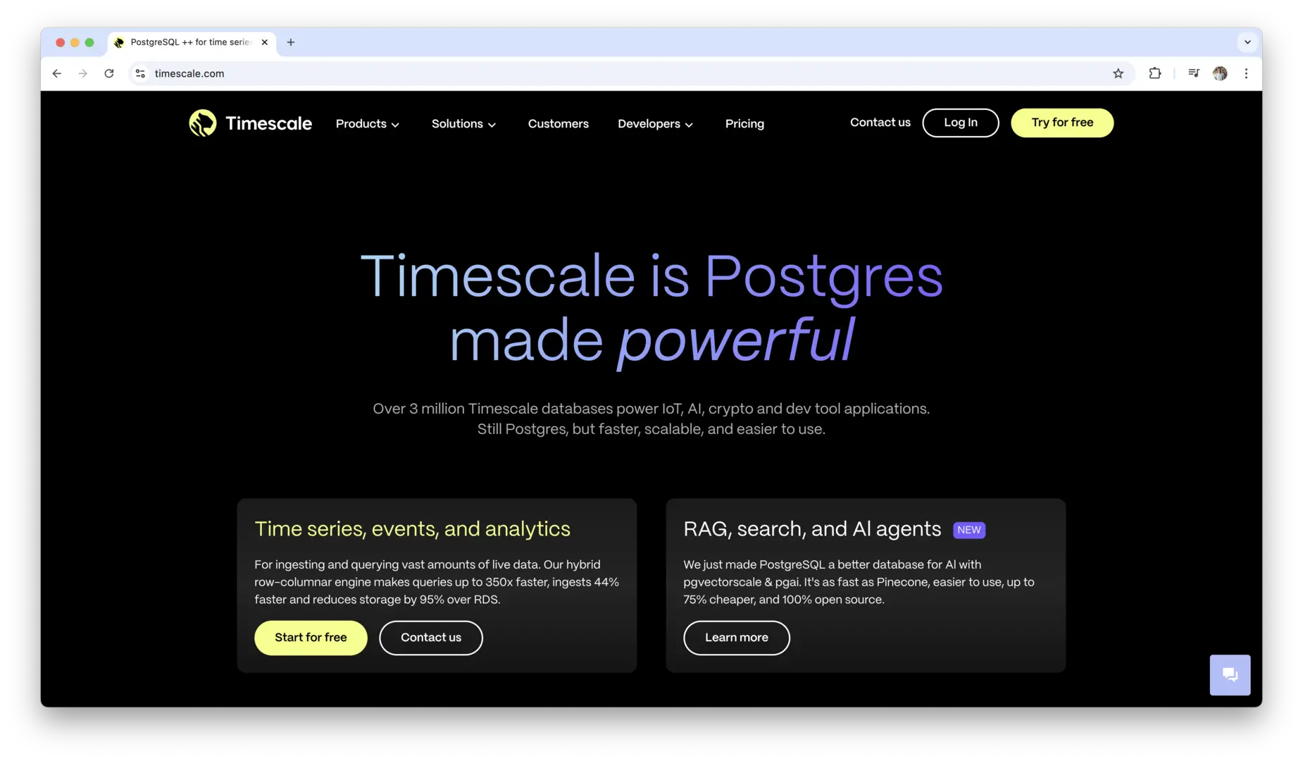 TimescaleDB logo