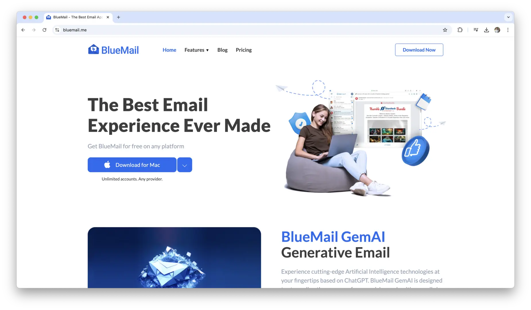 BlueMail logo
