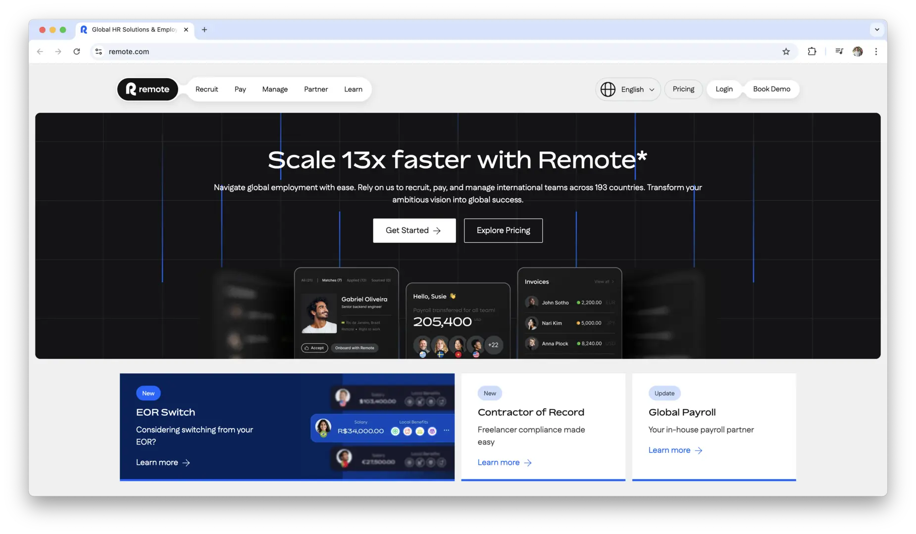 Remote logo