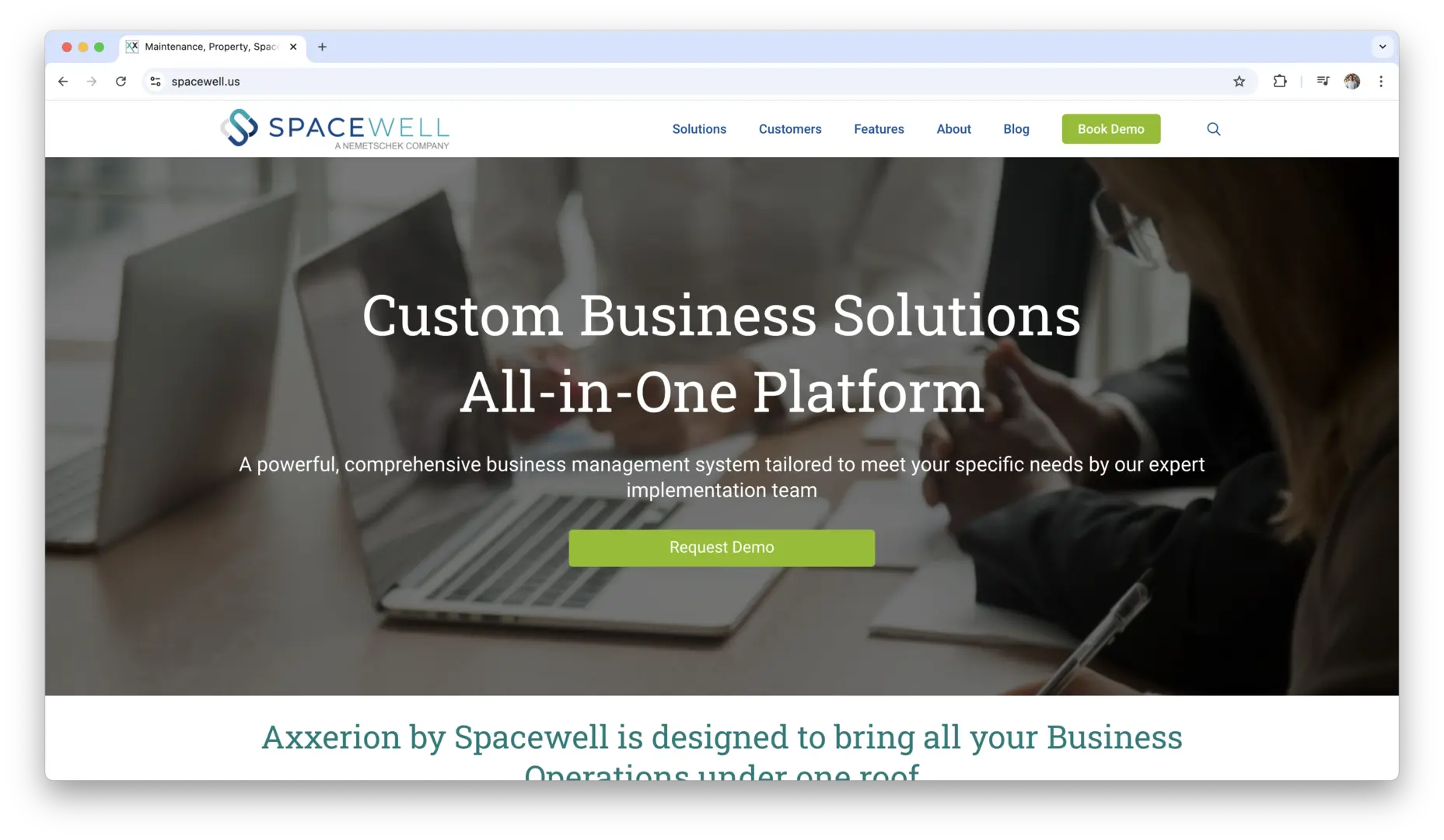 Spacewell logo