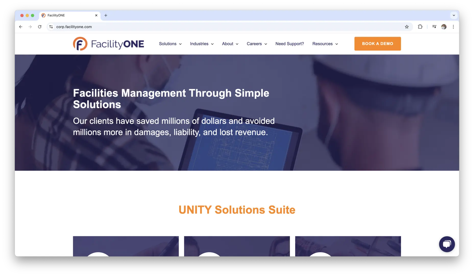 FacilityOne logo
