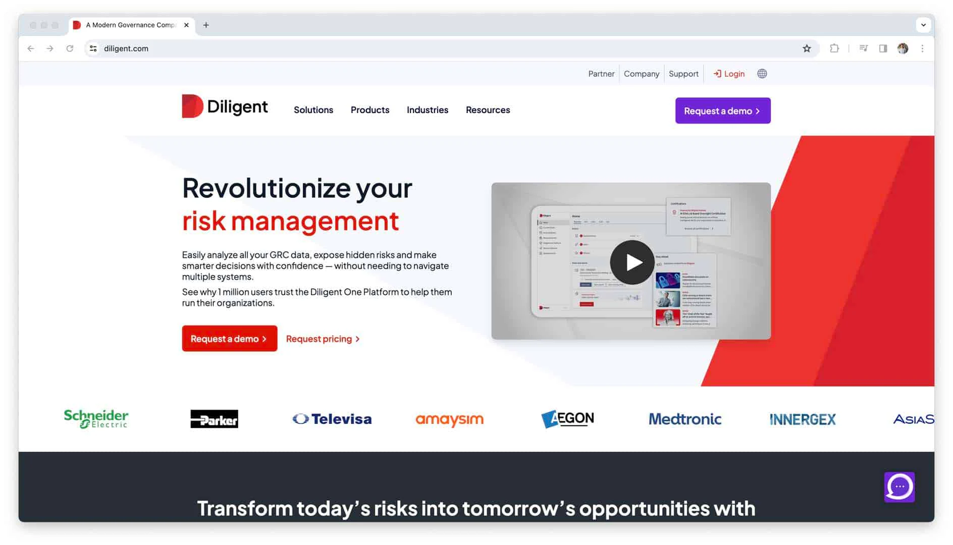 Diligent logo