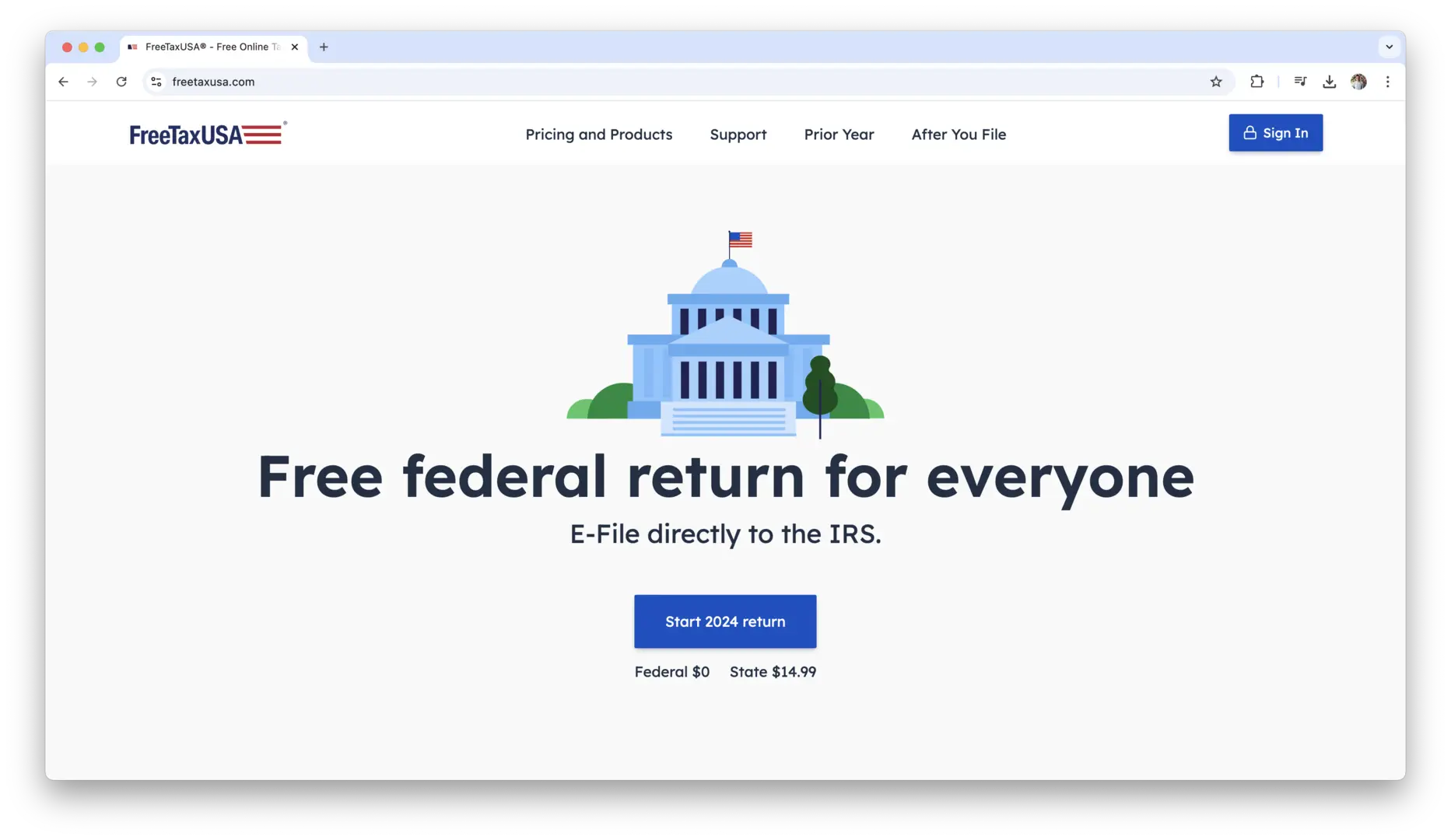 FreeTaxUSA logo
