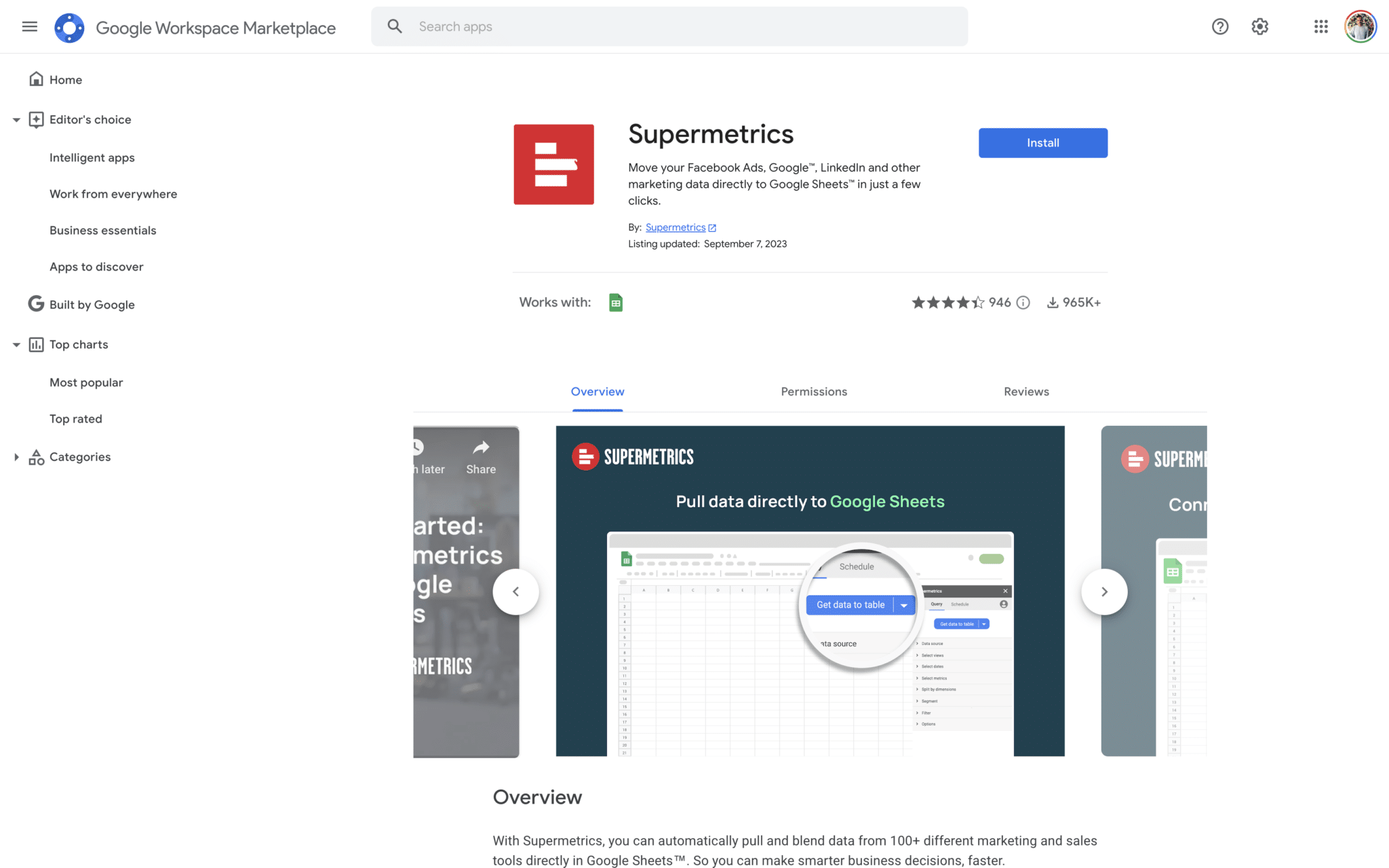 Supermetrics logo