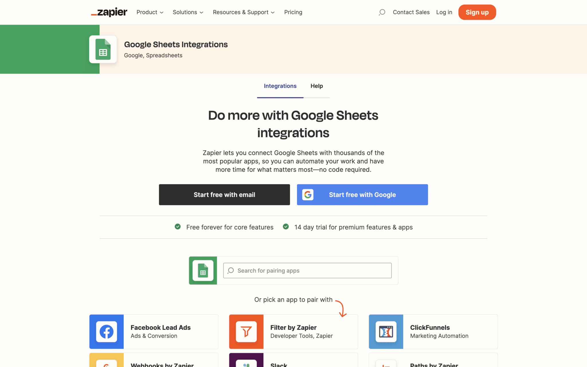 Zapier logo