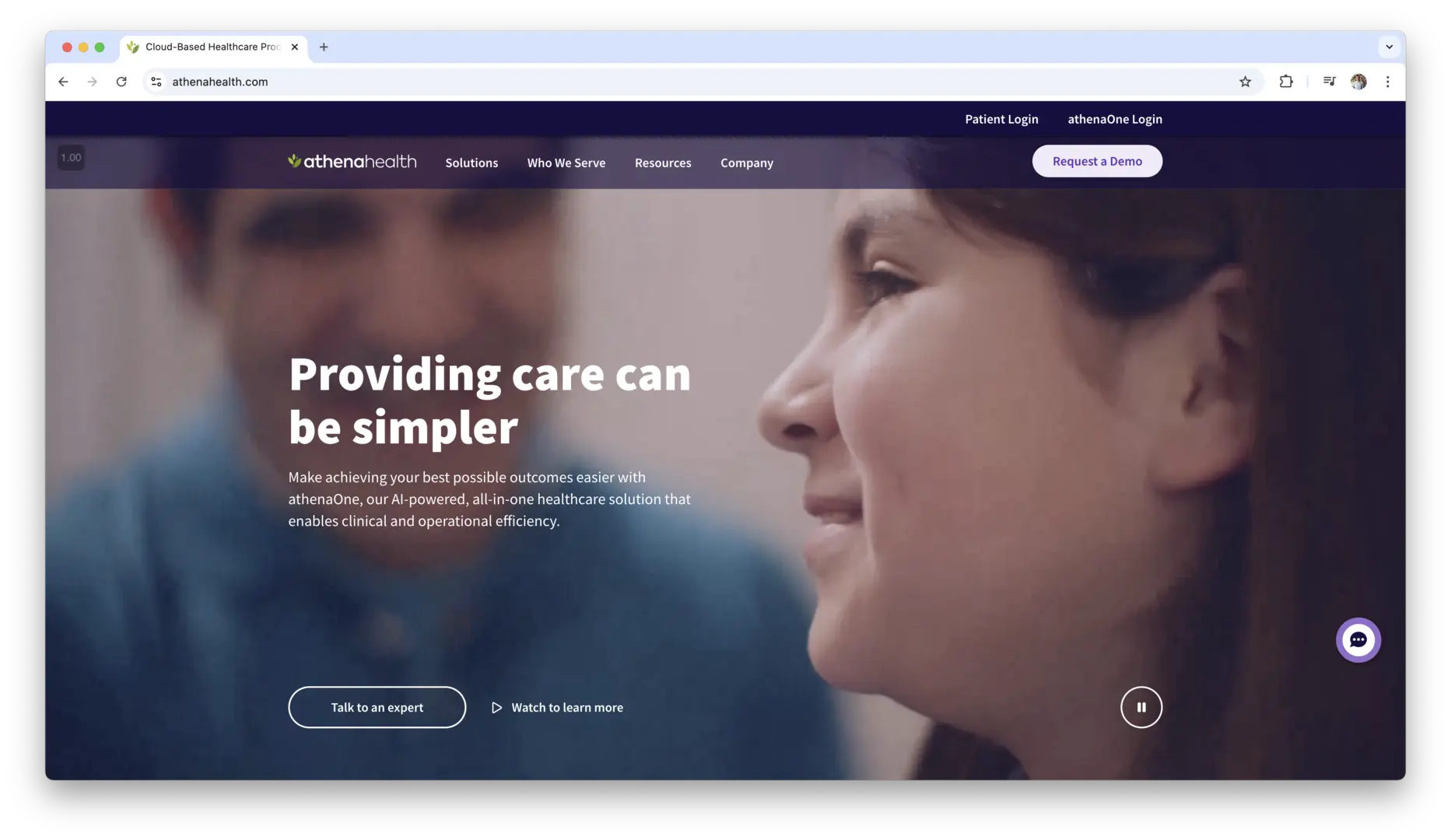 Athenahealth logo