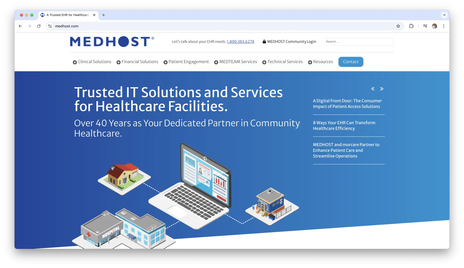Medhost logo