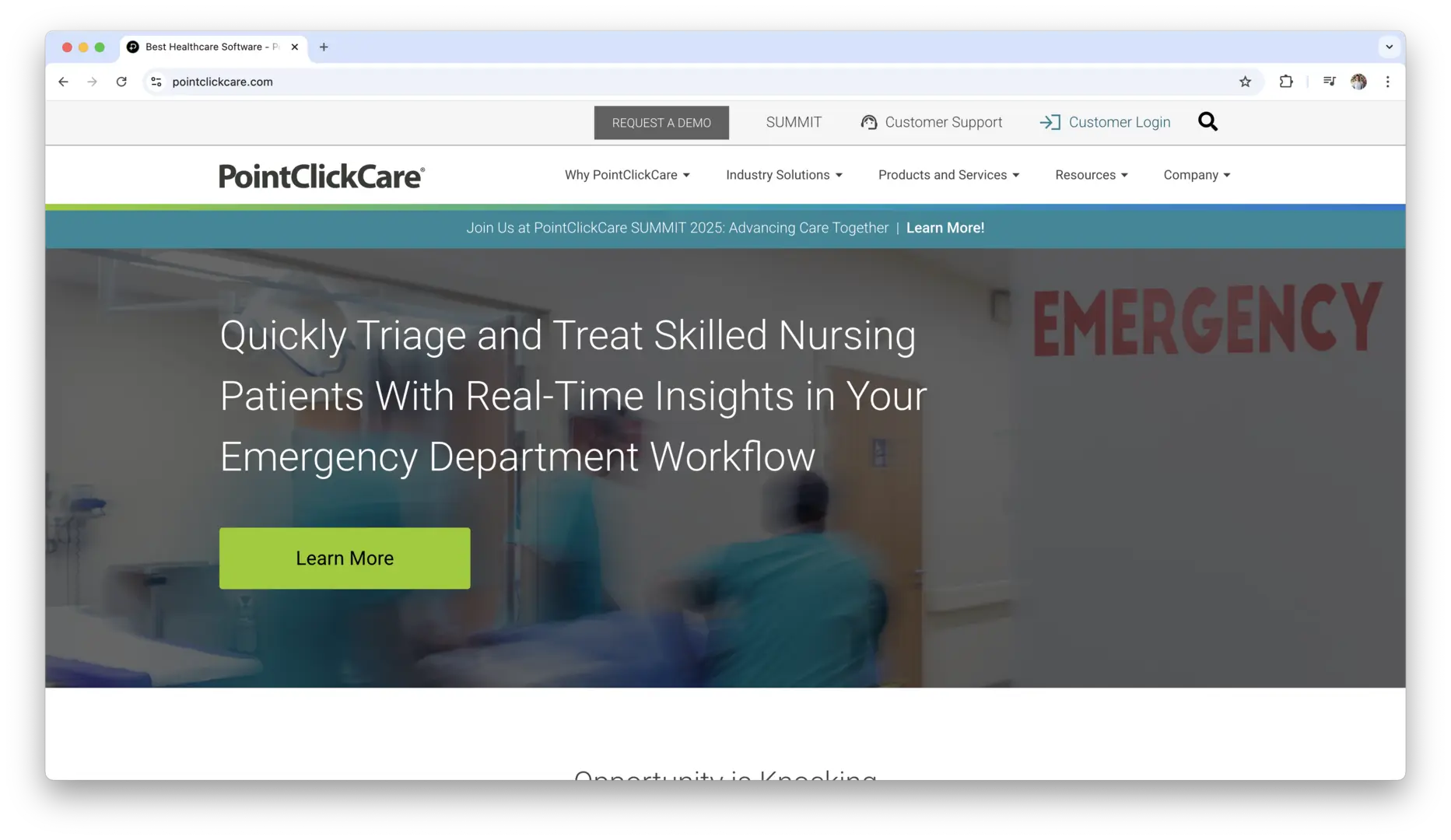 PointClickCare logo