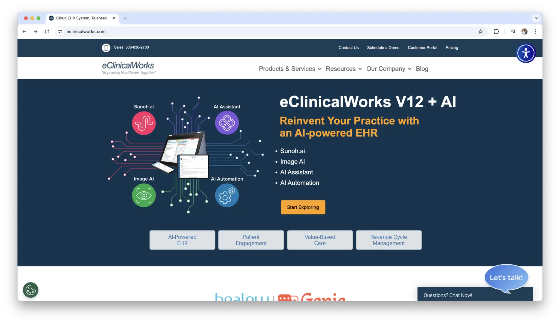 eClinicalWorks logo