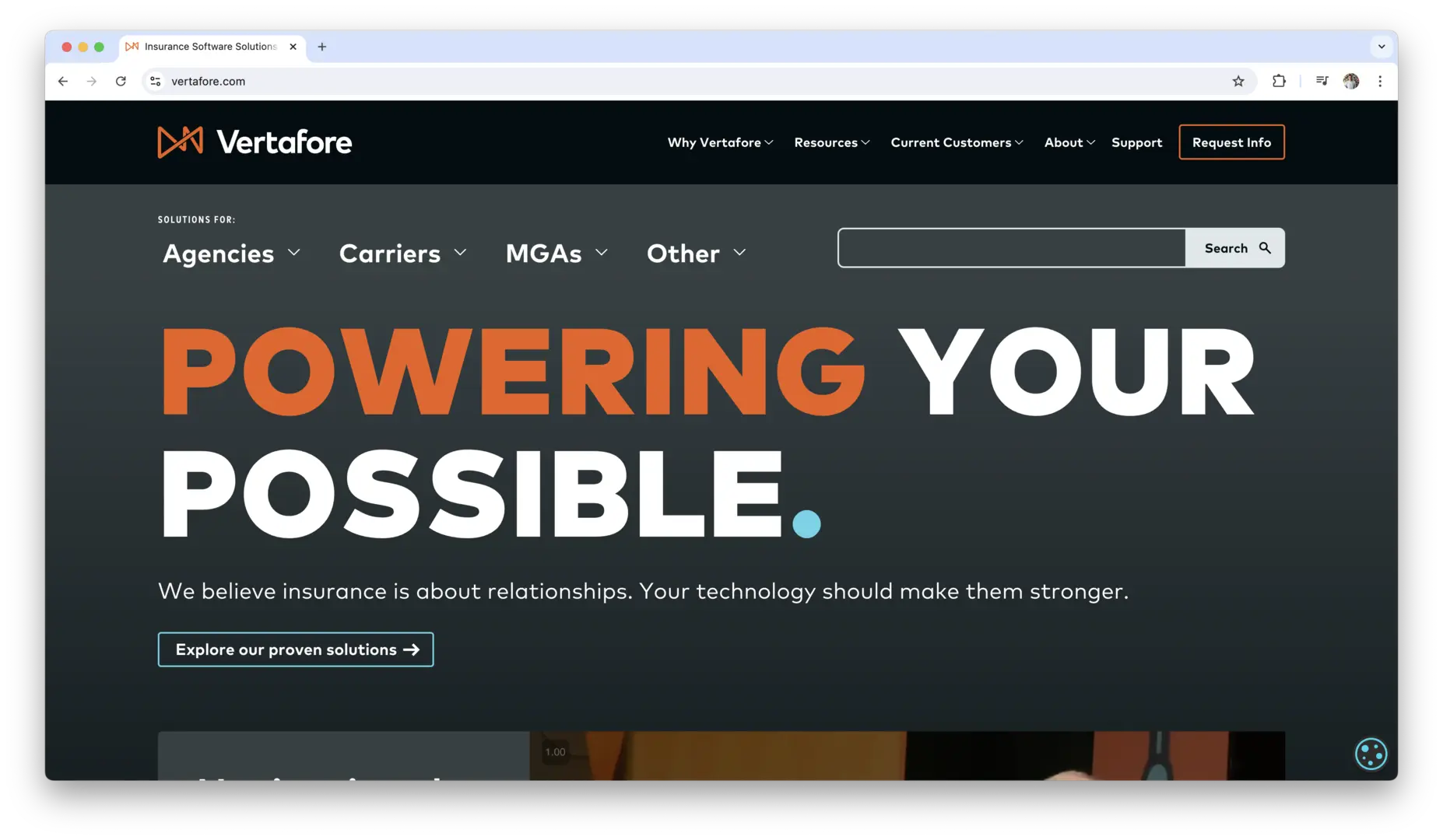 Vertafore logo
