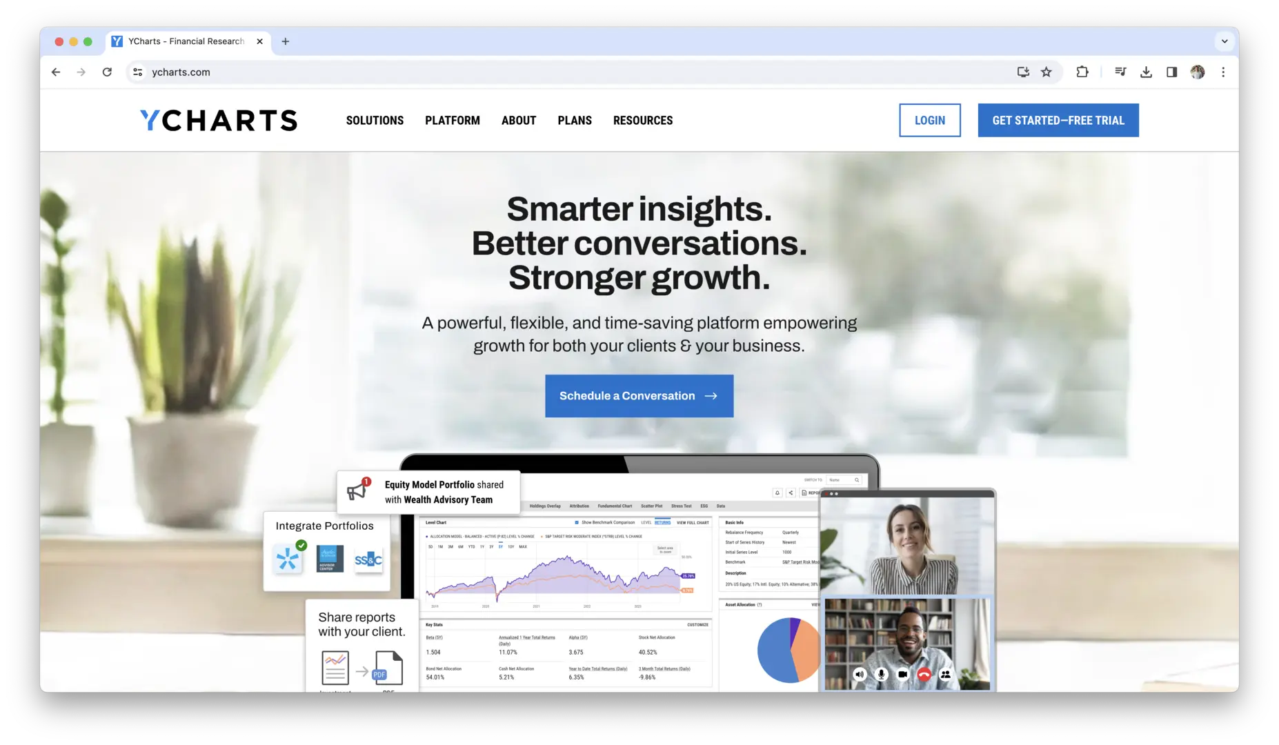 YCharts logo