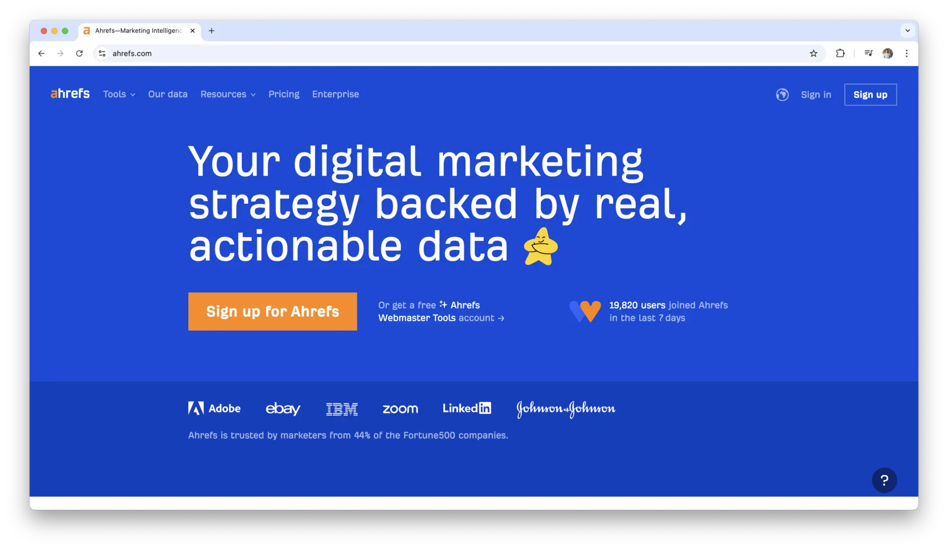 Ahrefs logo