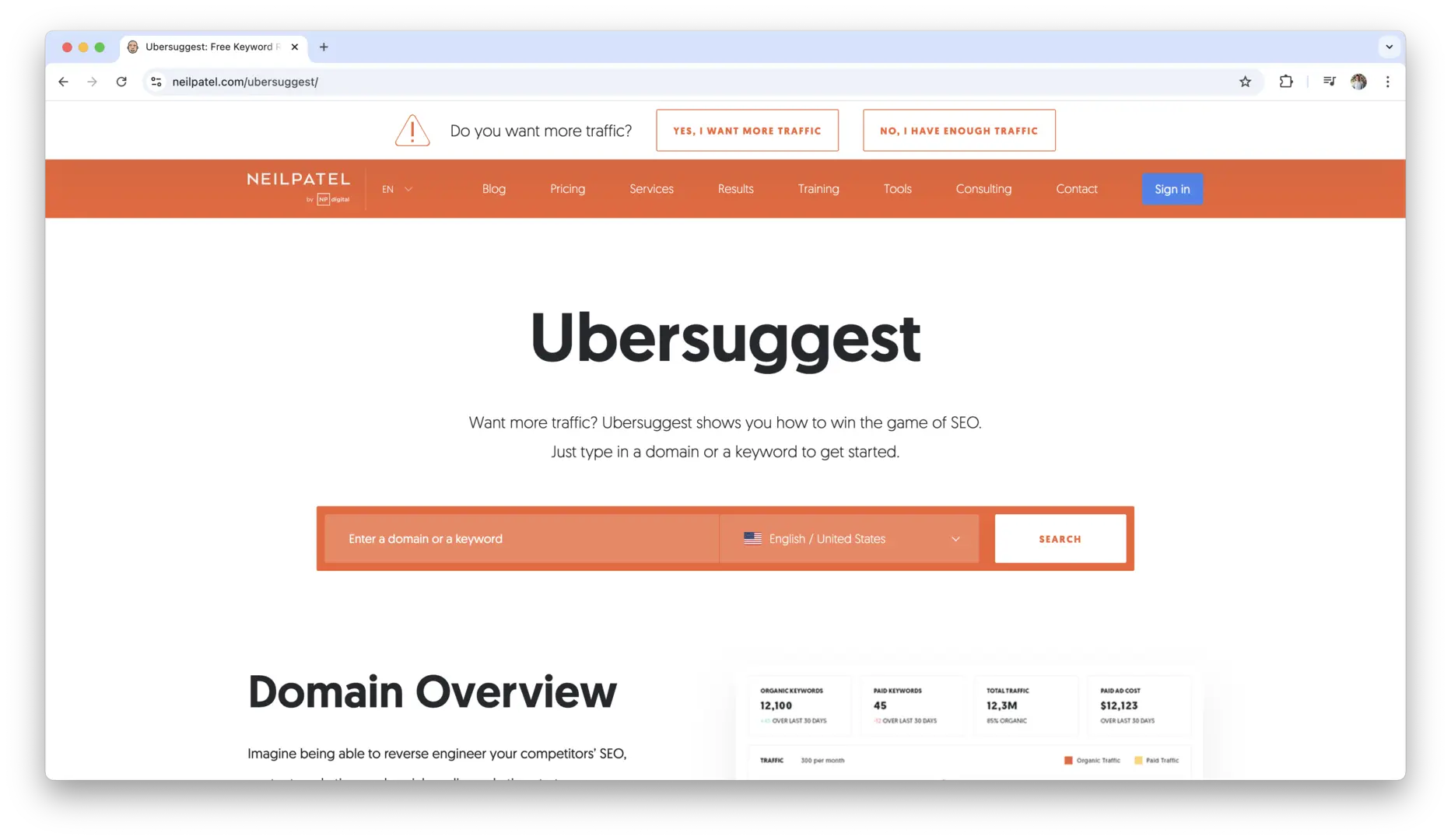 Ubersuggest logo