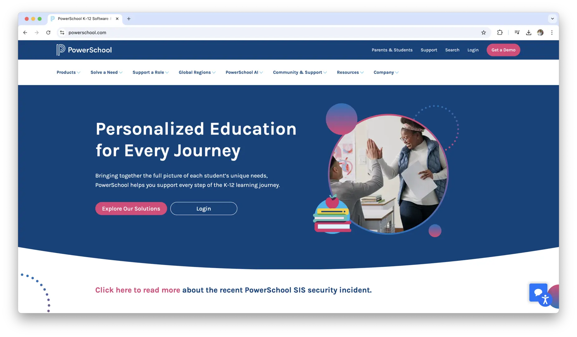 PowerSchool logo