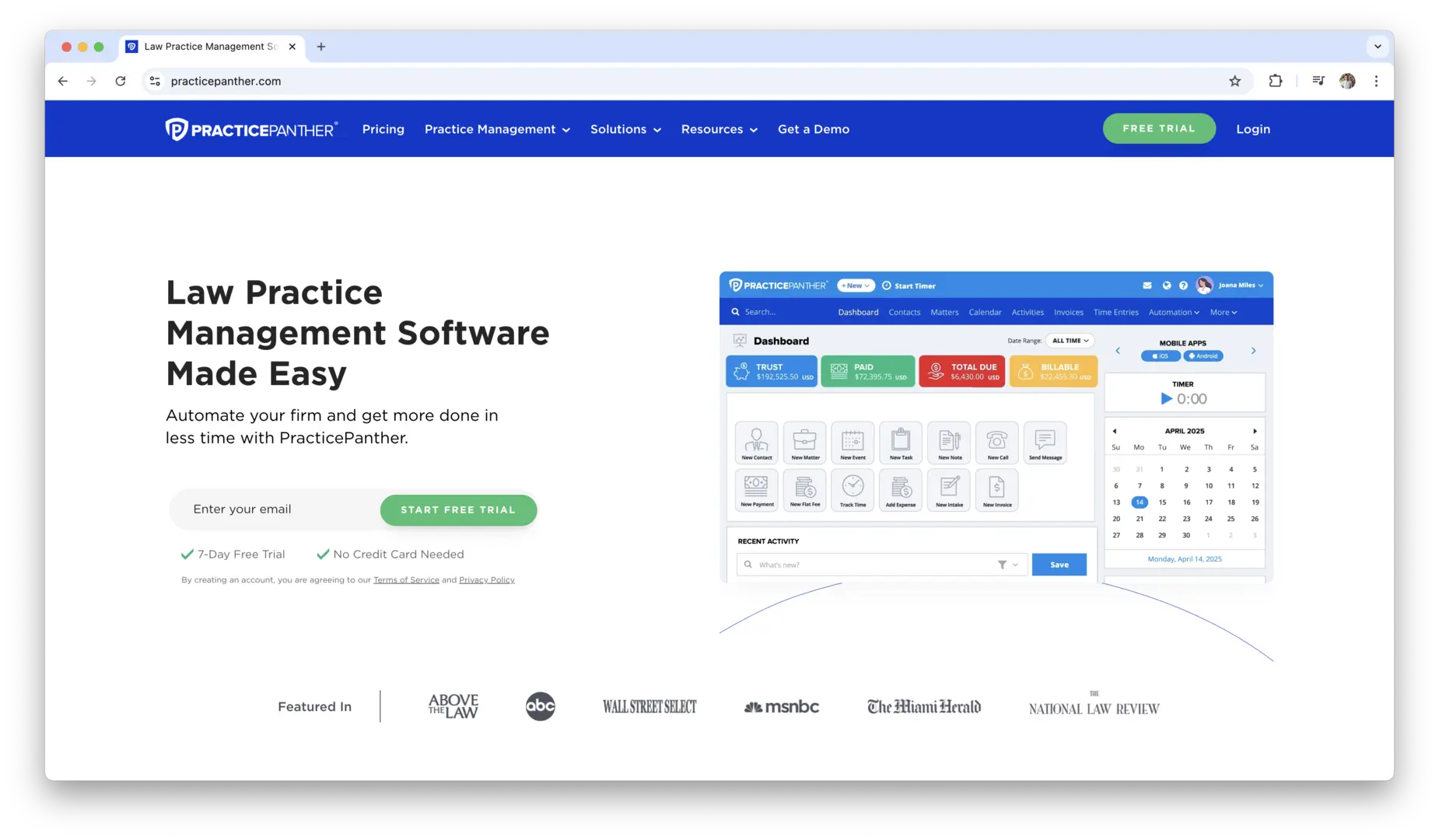 PracticePanther logo