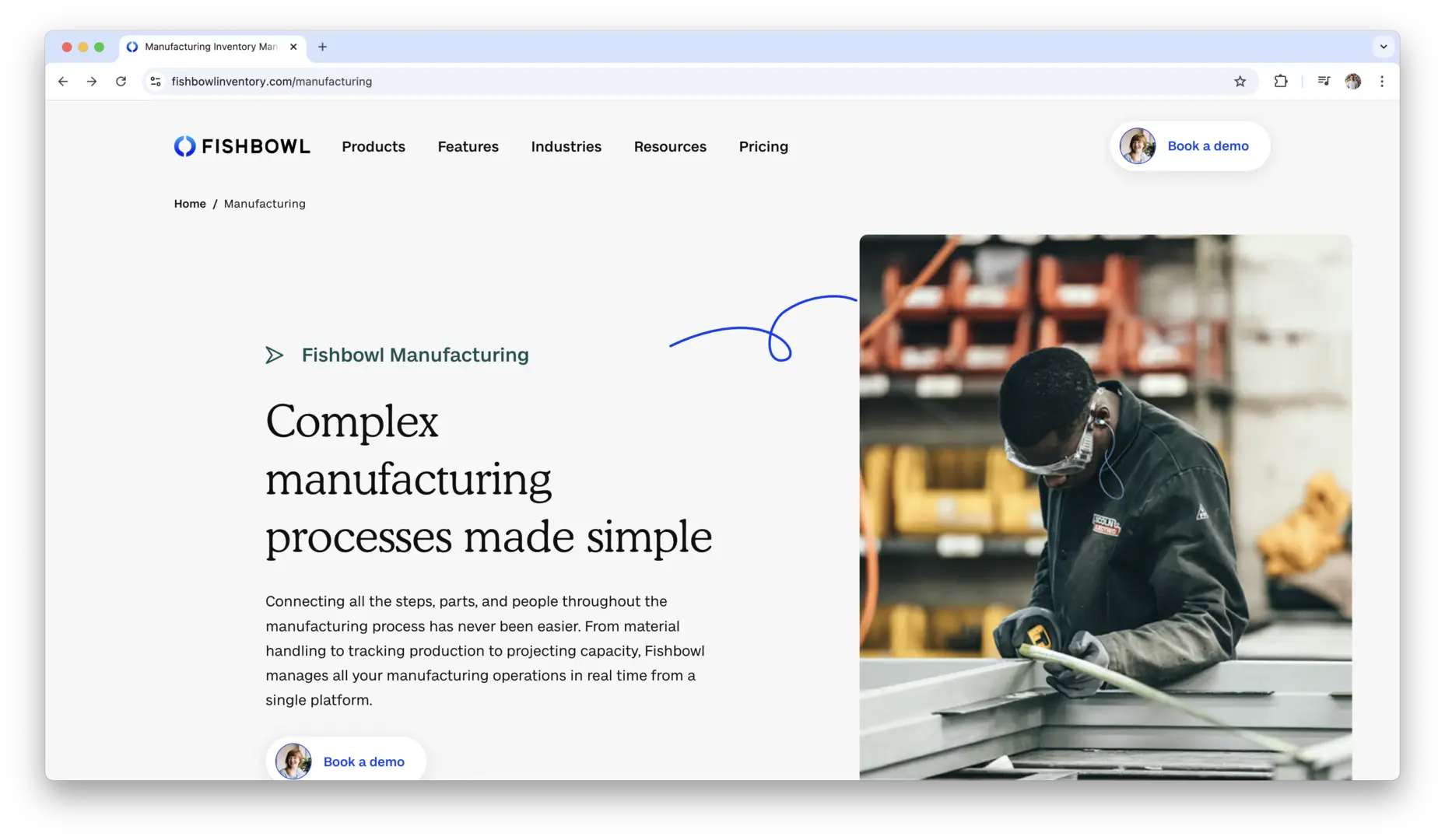 Manufacturing logo