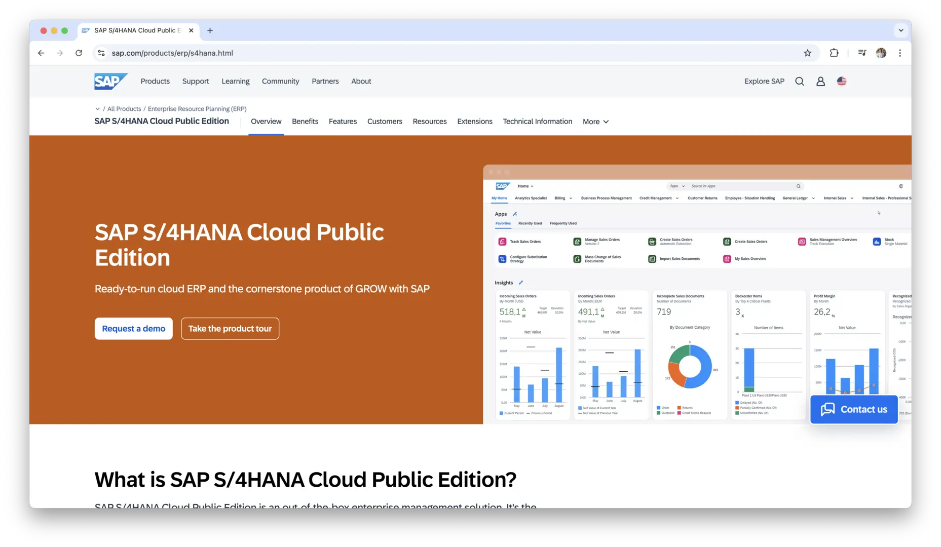 4HANA logo