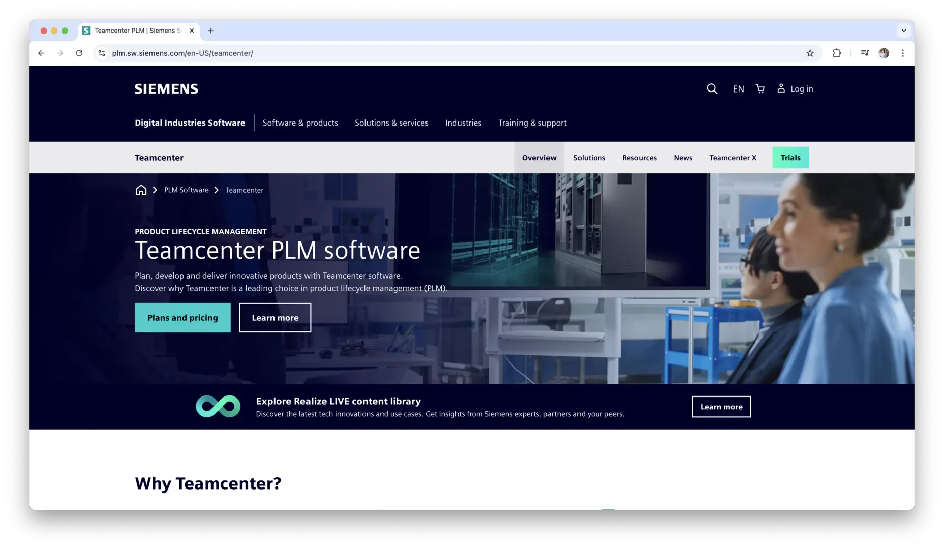 Teamcenter logo