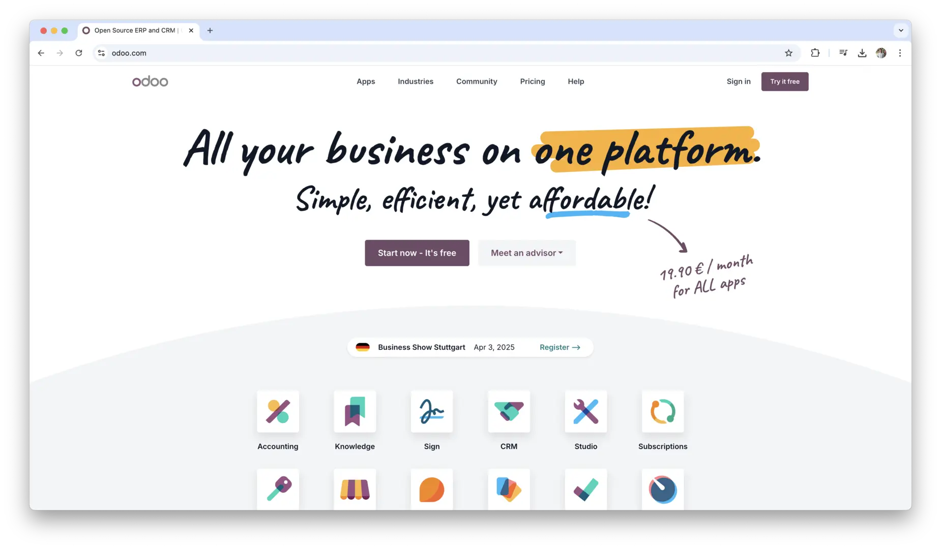Odoo logo