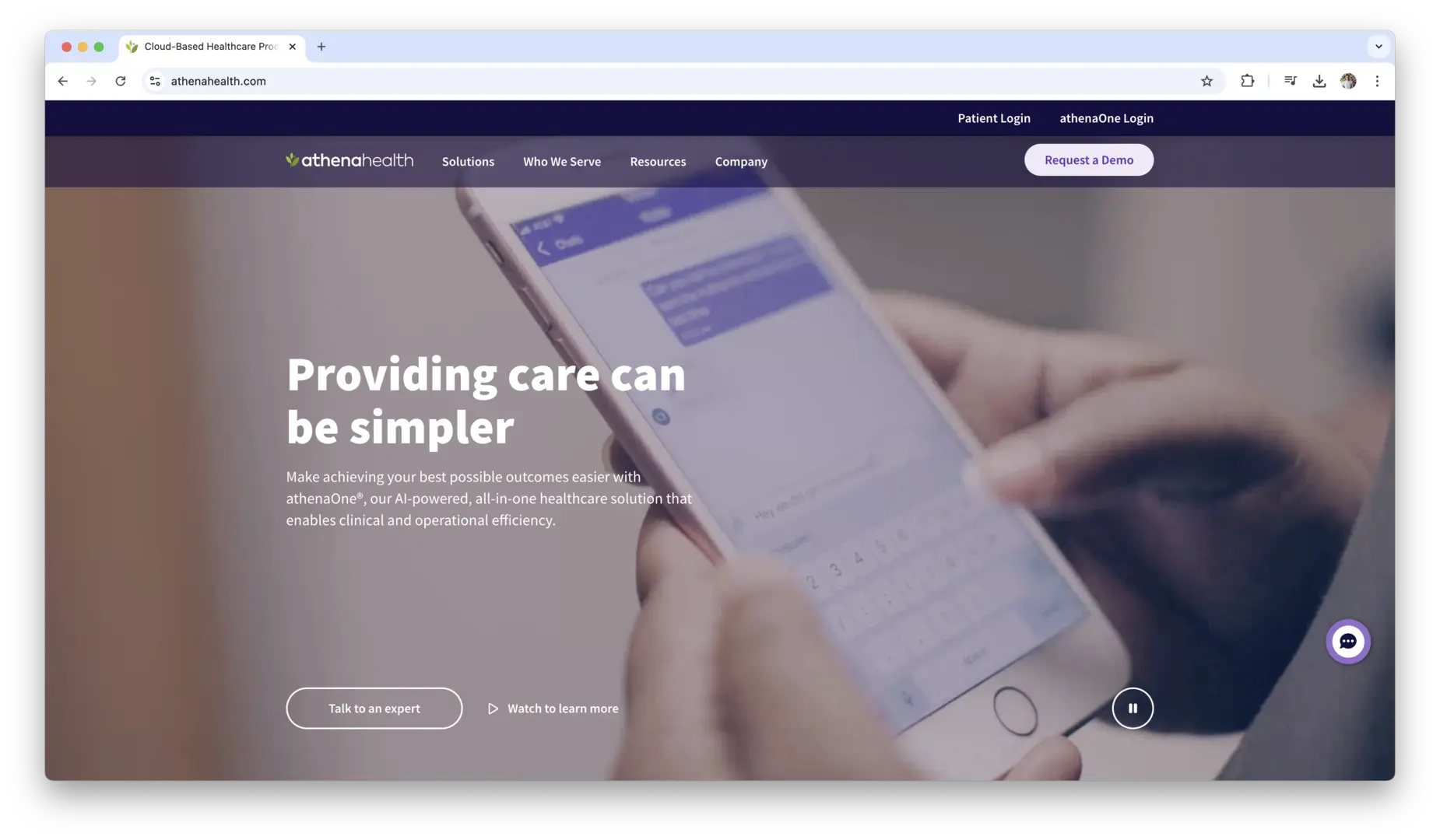 Athenahealth logo