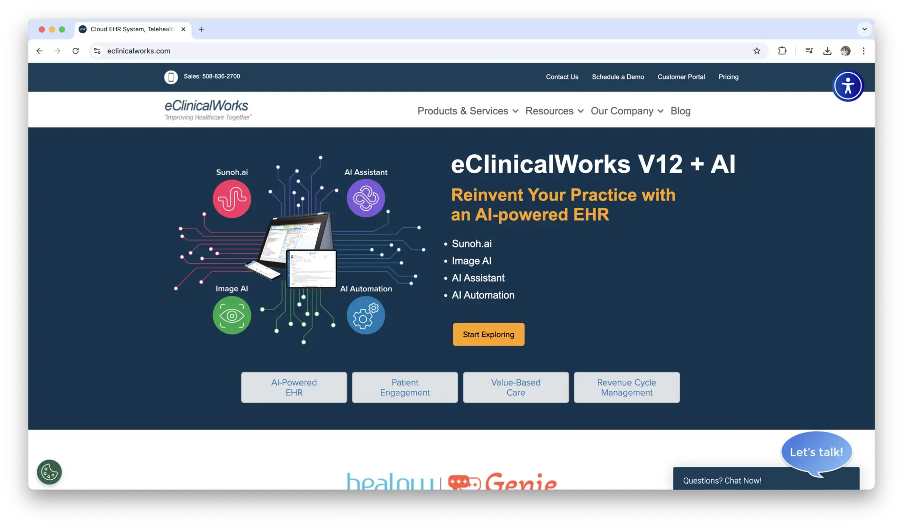 eClinicalWorks logo