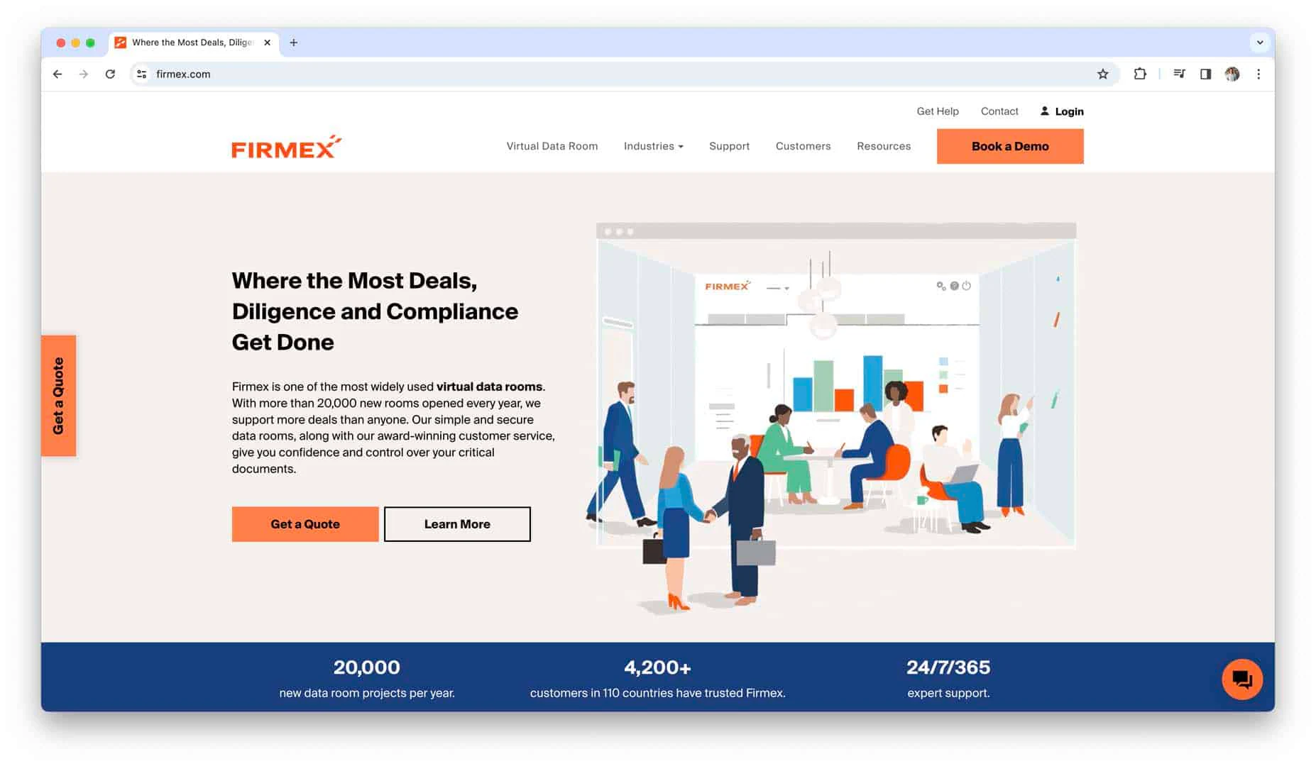 Firmex logo