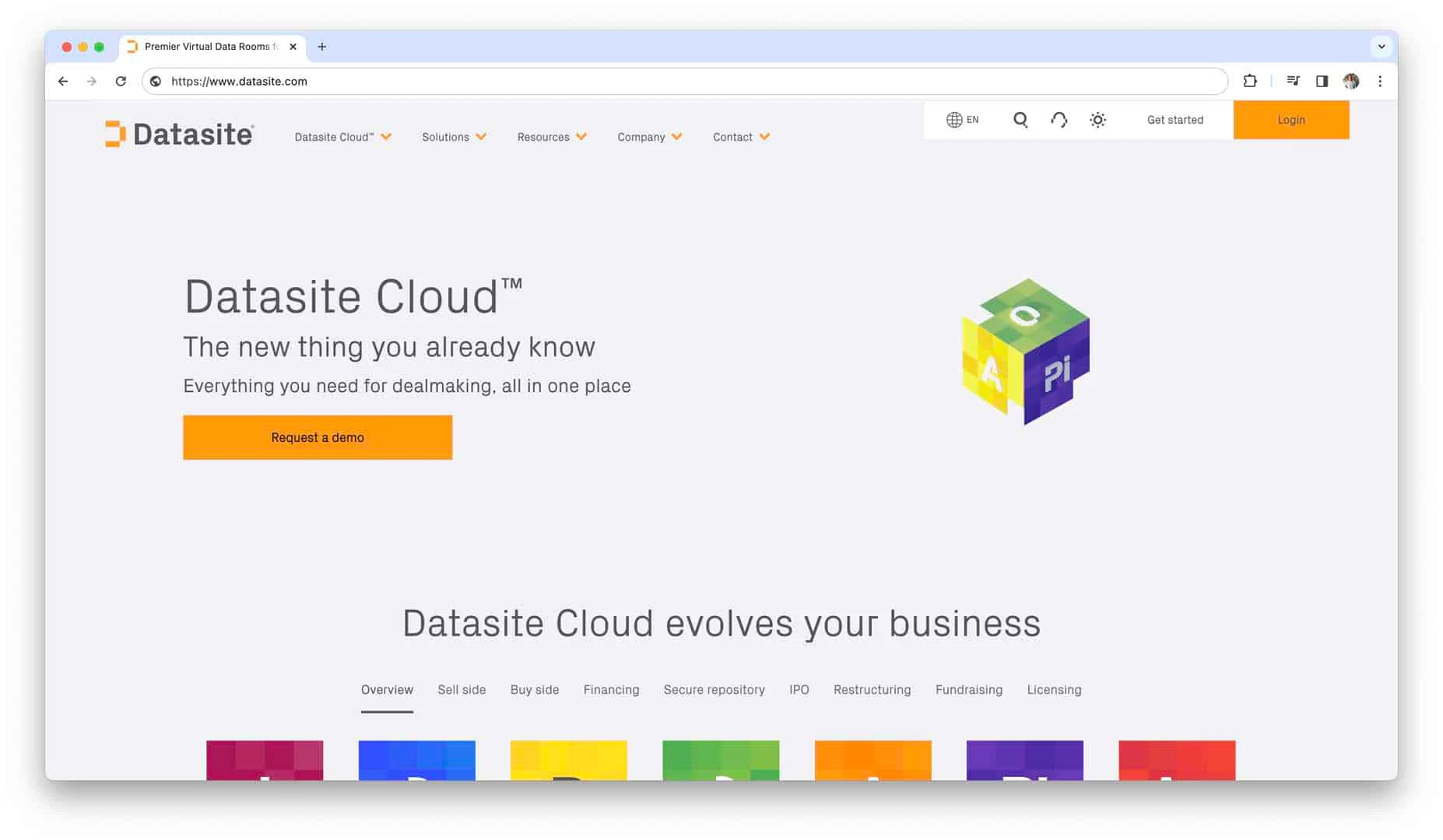 Datasite logo