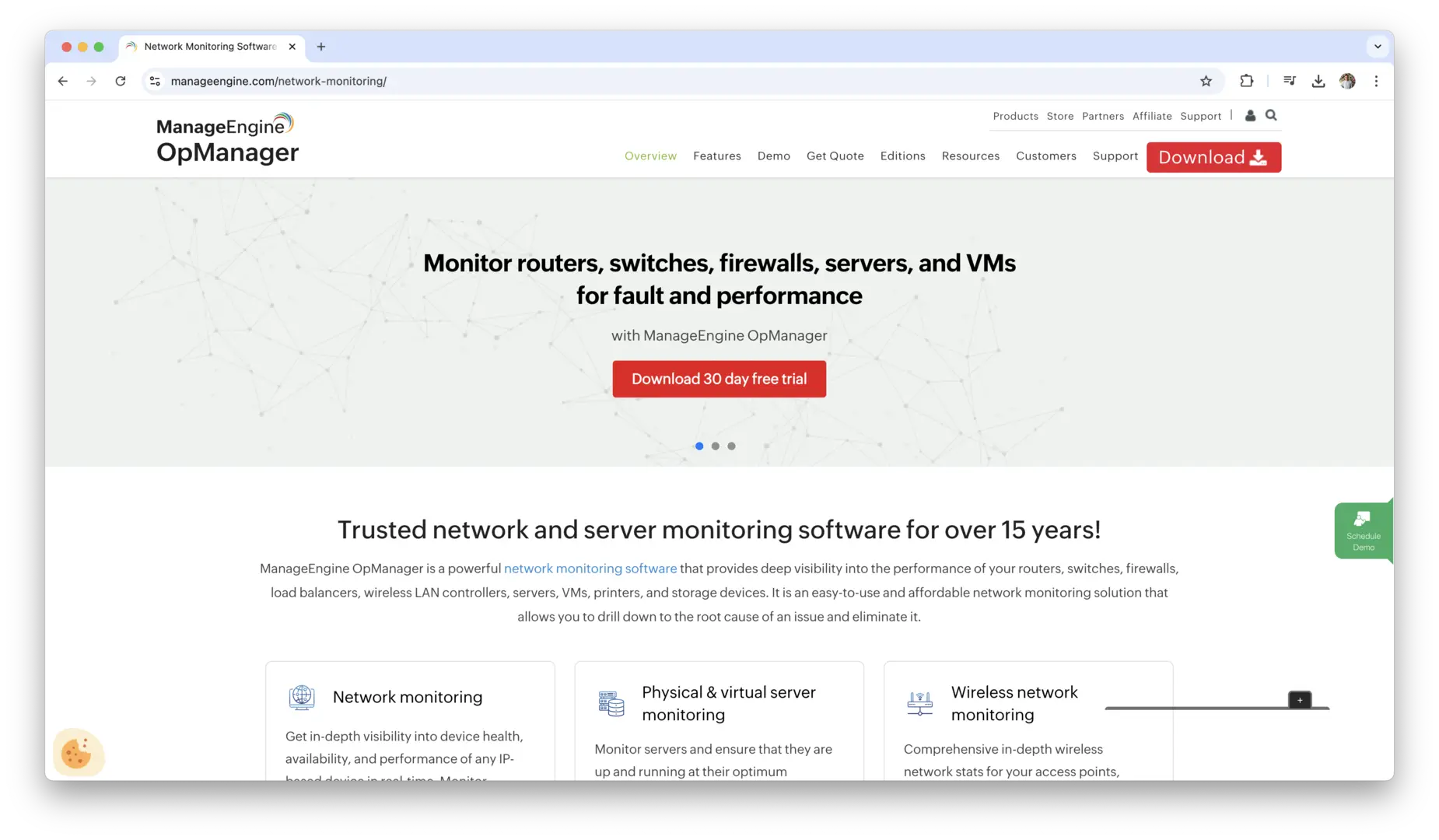 OpManager logo