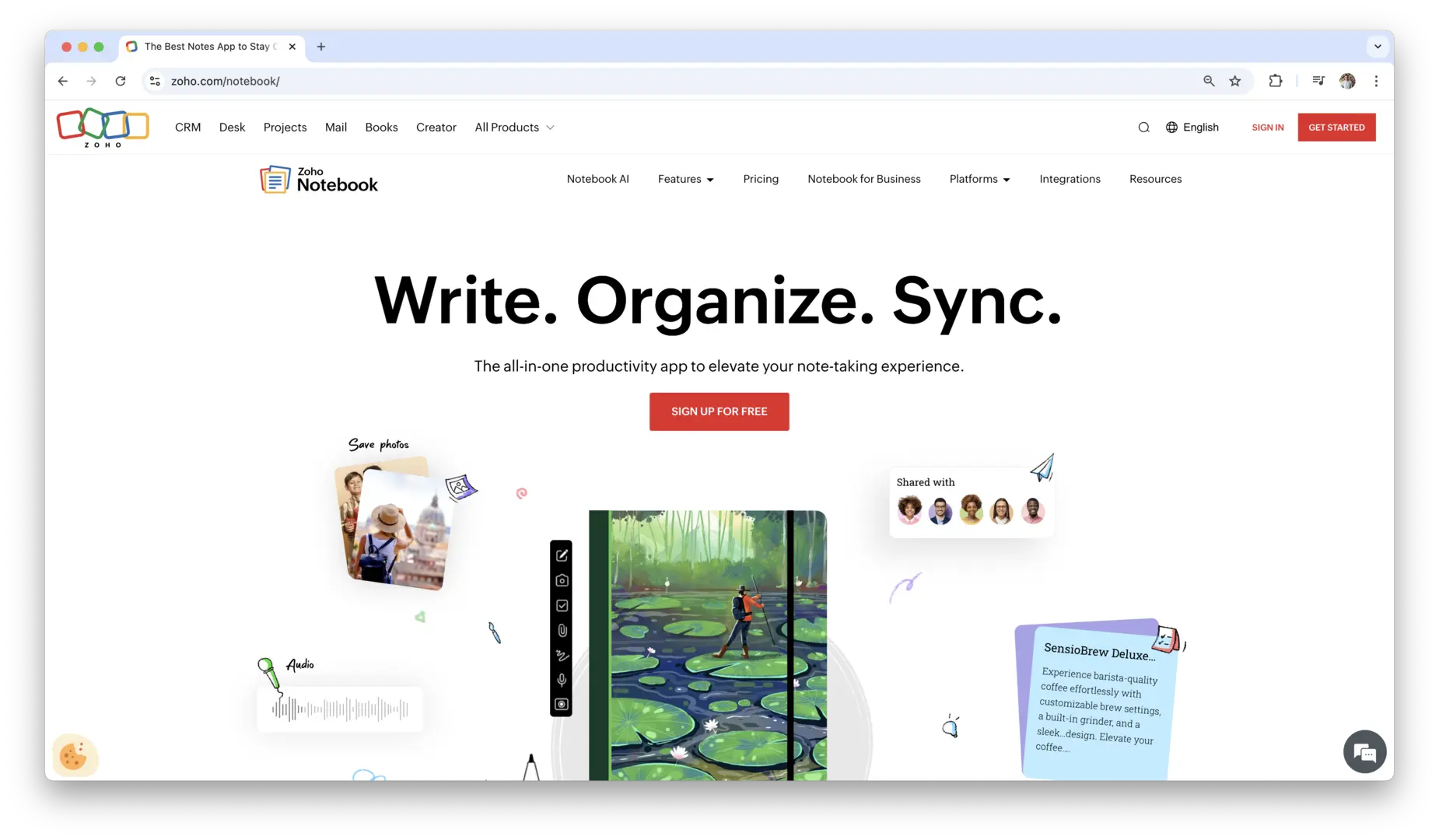 Notebook logo
