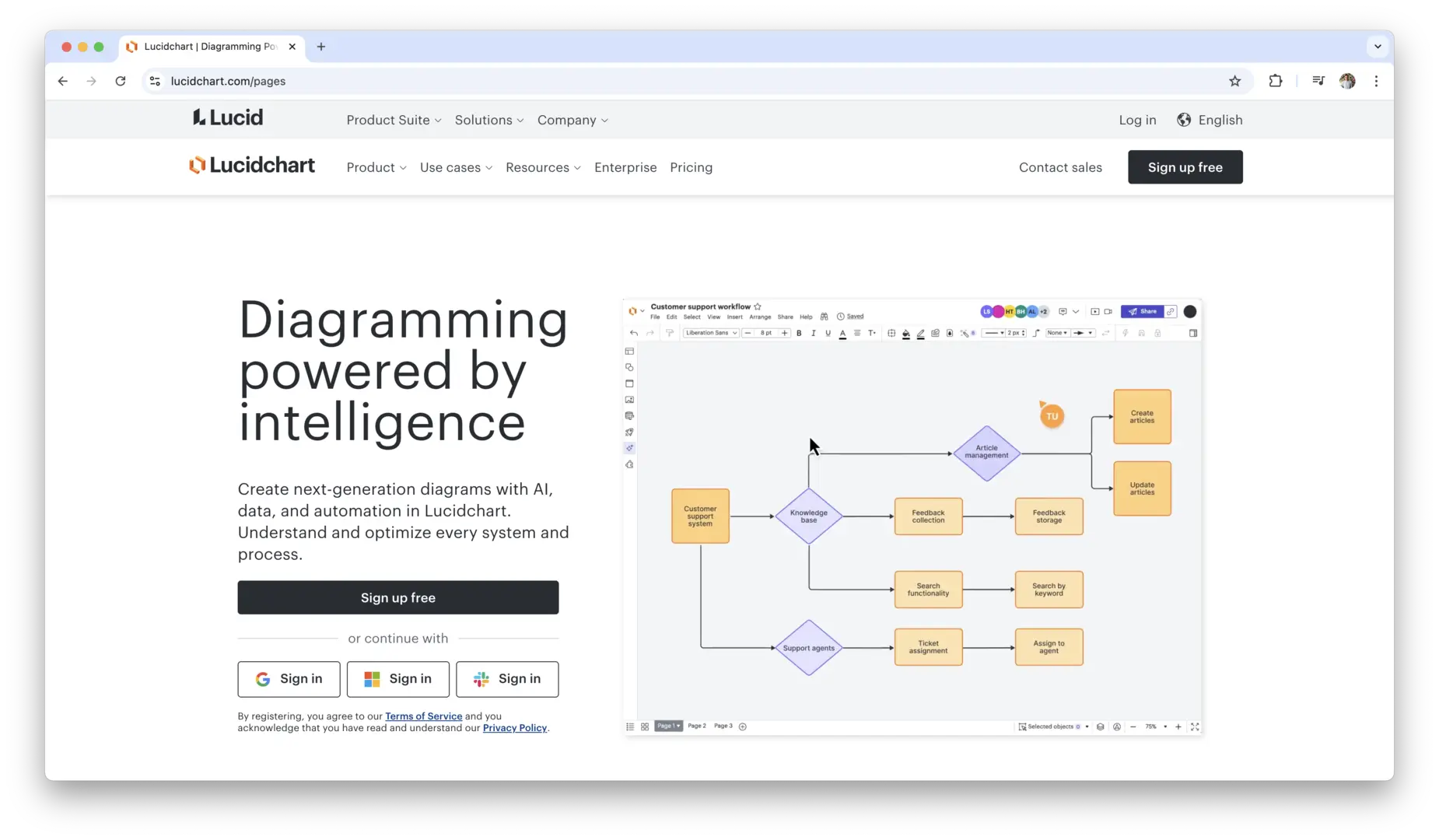 Lucidchart logo