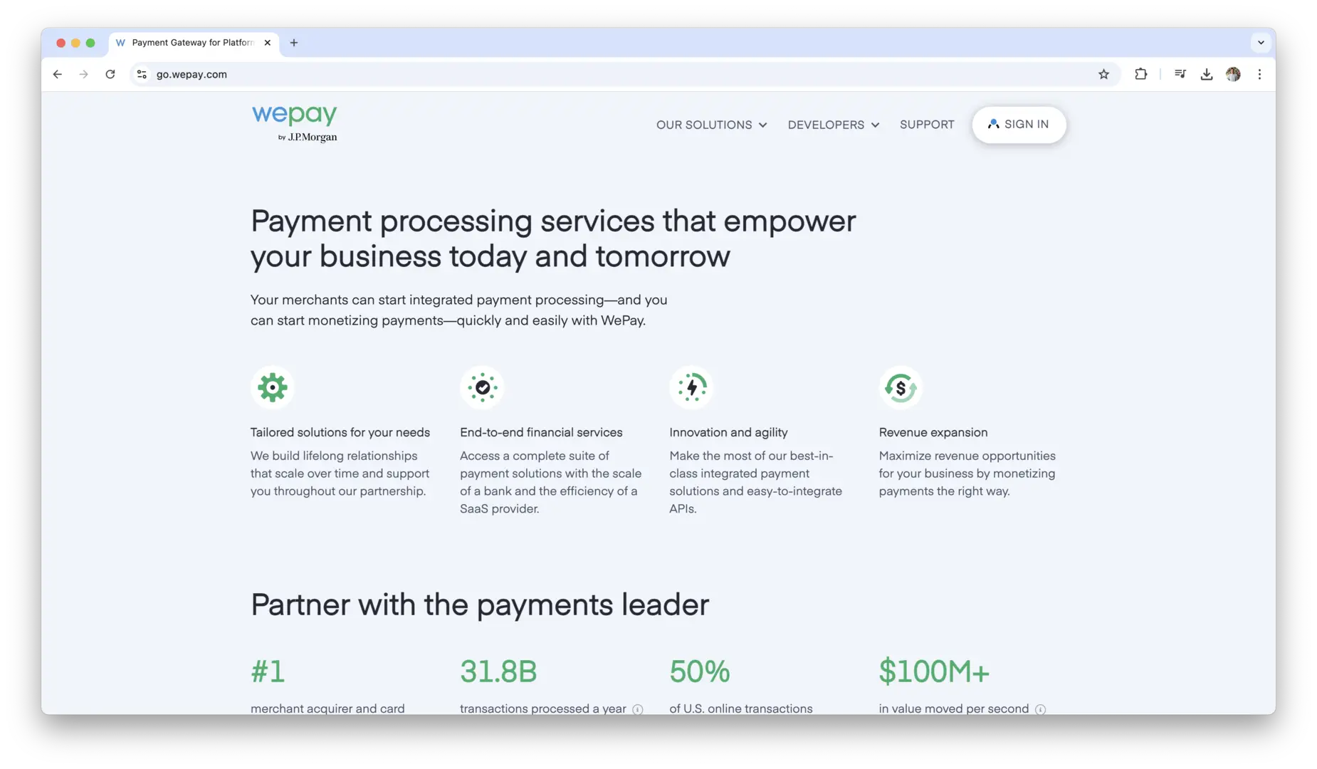 WePay logo