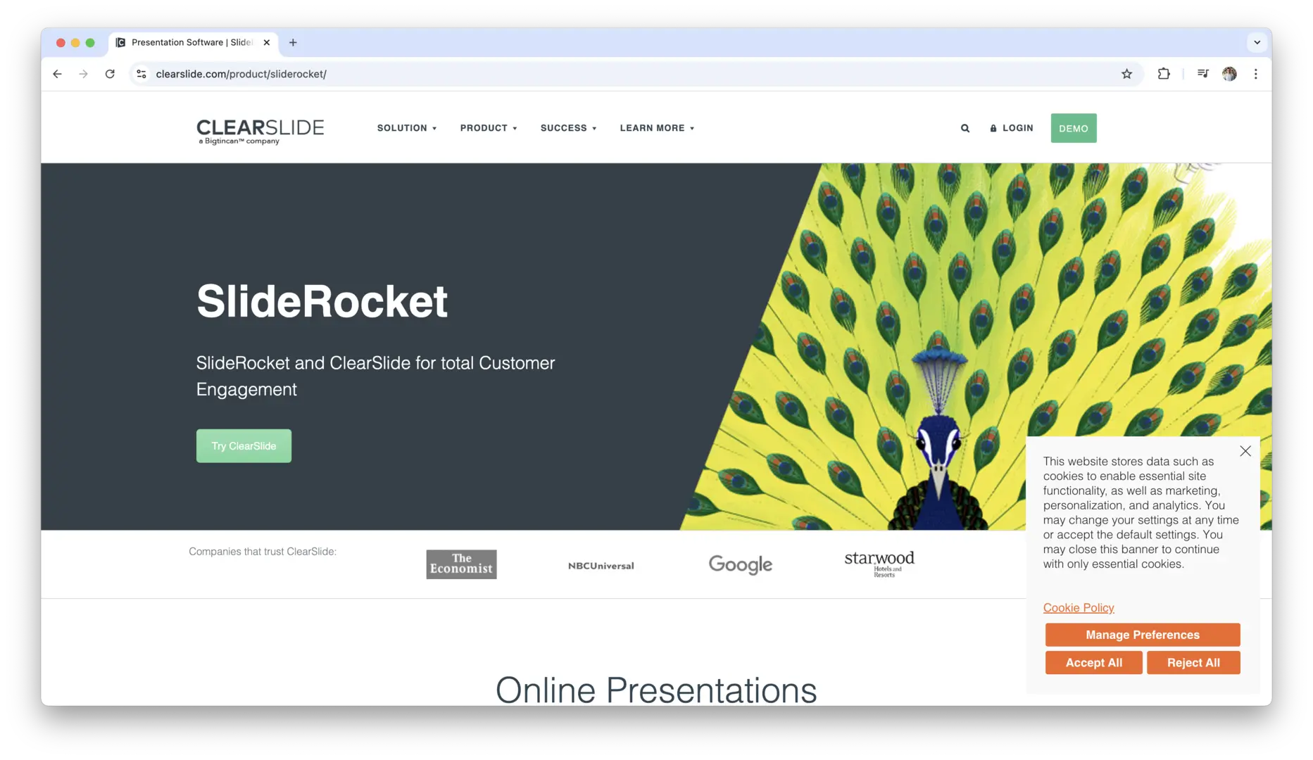 SlideRocket logo