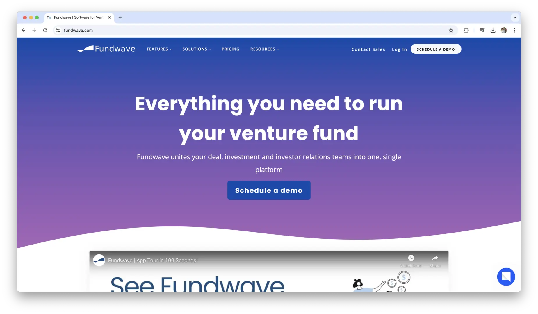 Fundwave logo