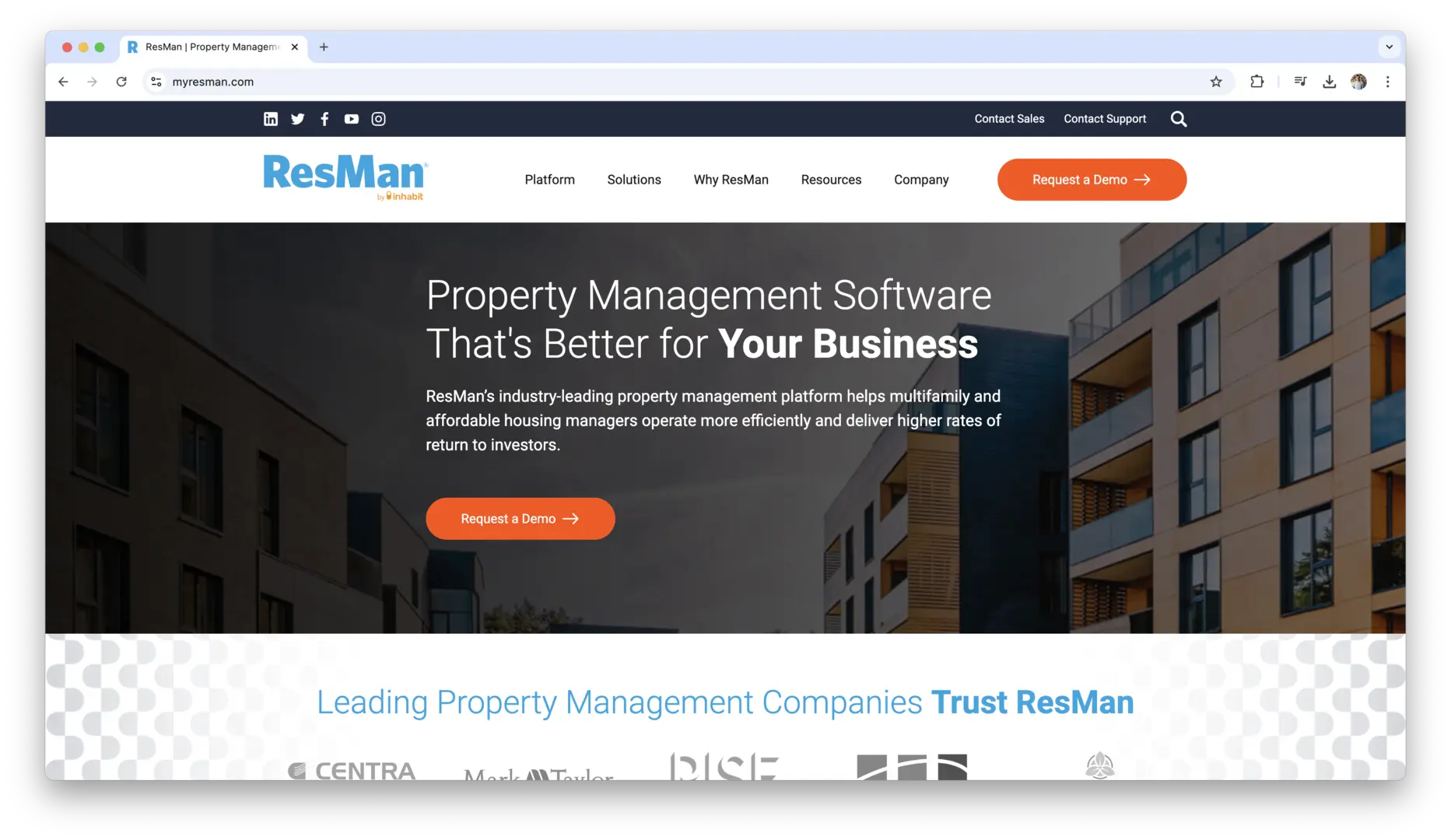 ResMan logo