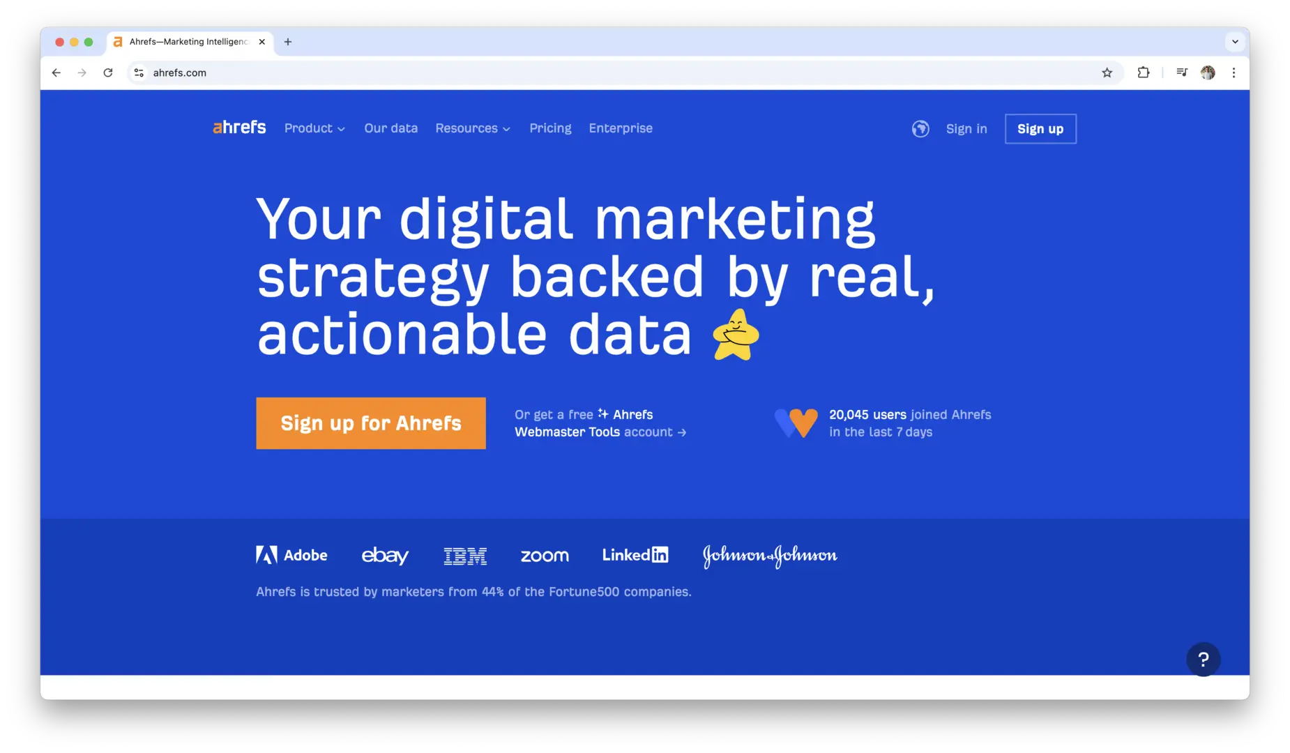 Ahrefs logo