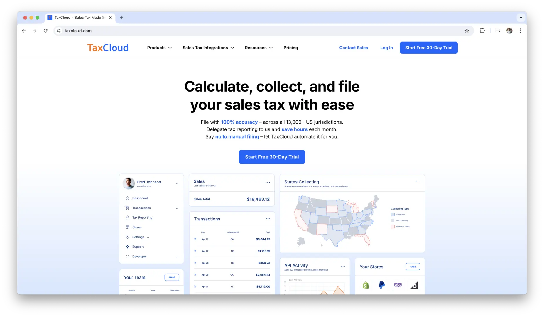 TaxCloud logo