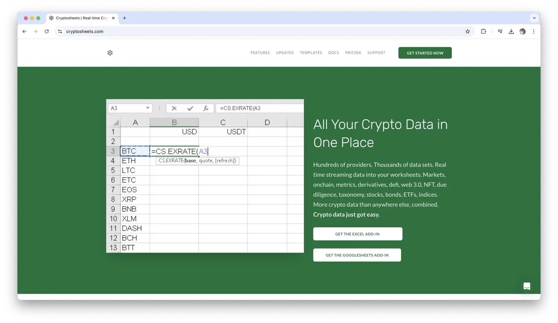 Cryptosheets logo