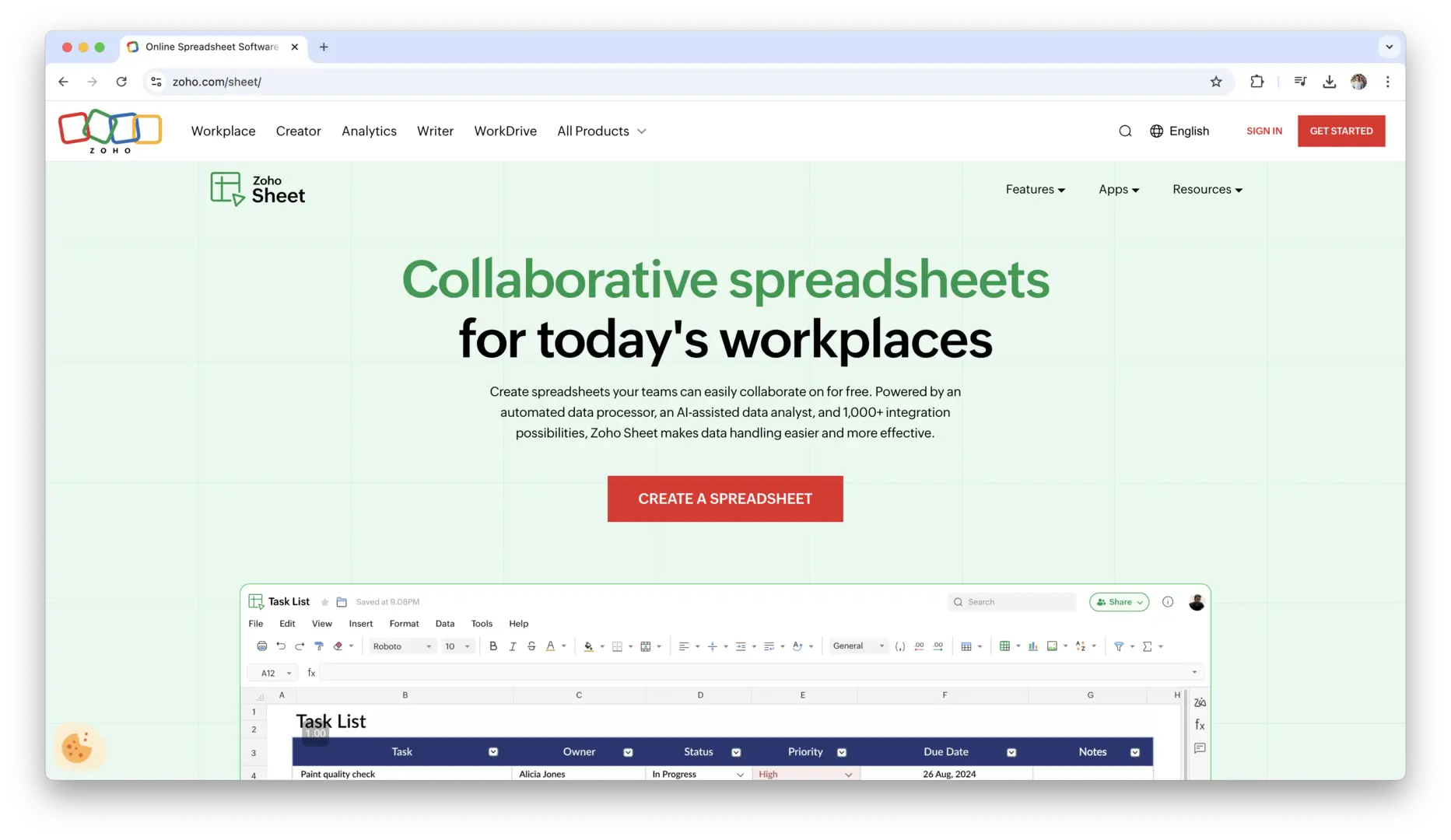 Sheet logo