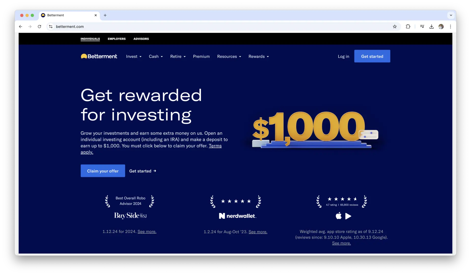 Betterment logo